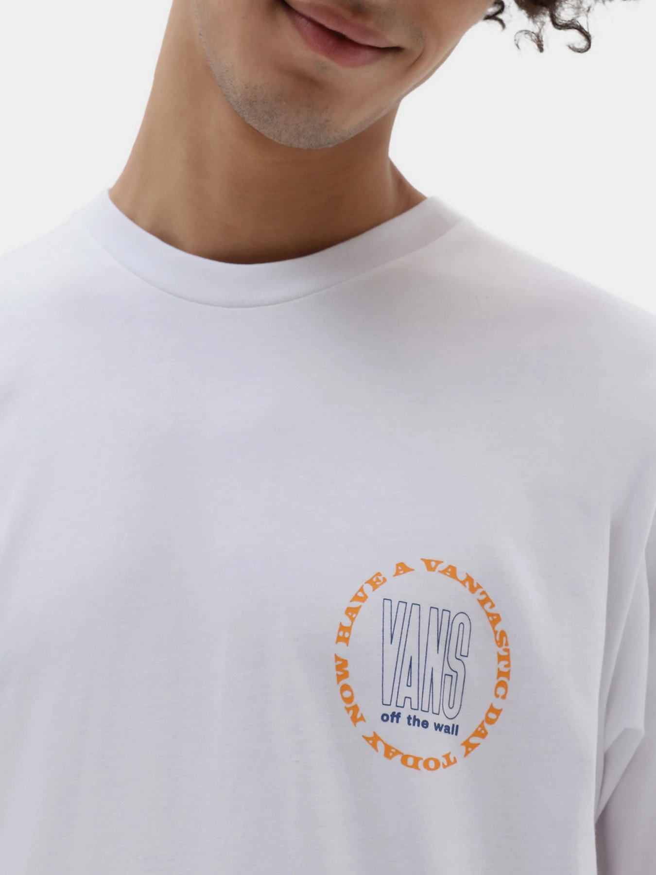 Футболки и поло Vans модель VN0A7S64WHT1 Футболки и поло Vans модель VN0A7S64WHT1 Фото