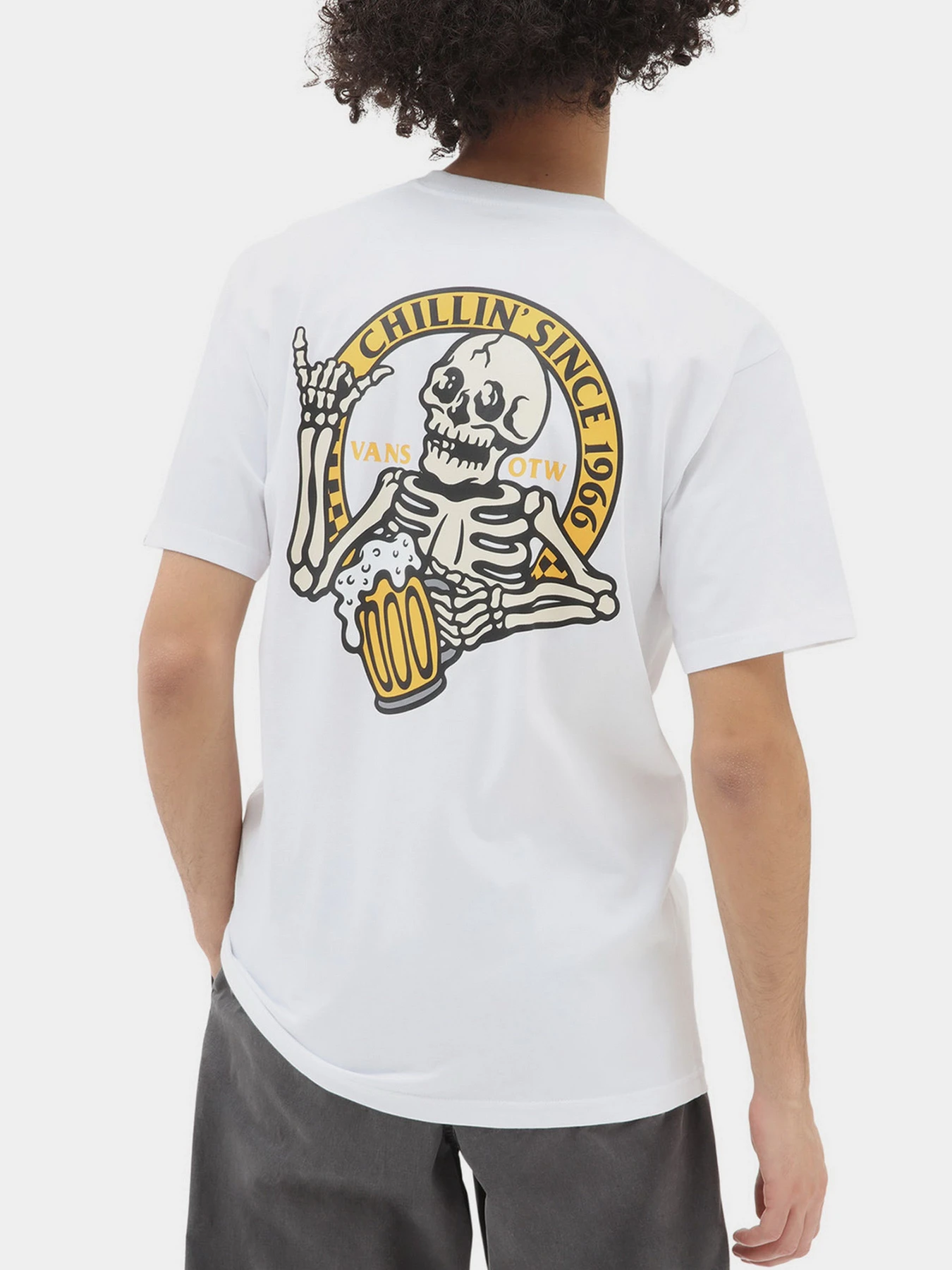 Футболки и поло Vans модель VN0A7S6GWHT1 Футболки и поло Vans модель VN0A7S6GWHT1 Фото