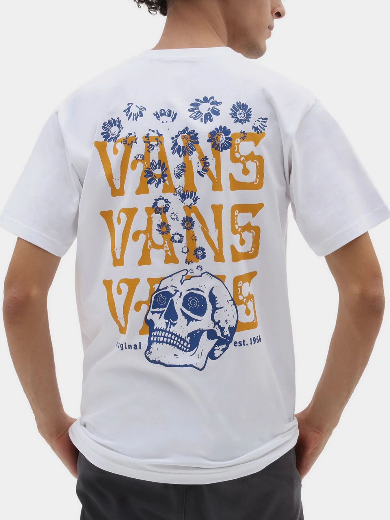 Футболки и поло Vans модель VN0A7S6HWHT1 Футболки и поло Vans модель VN0A7S6HWHT1 Фото