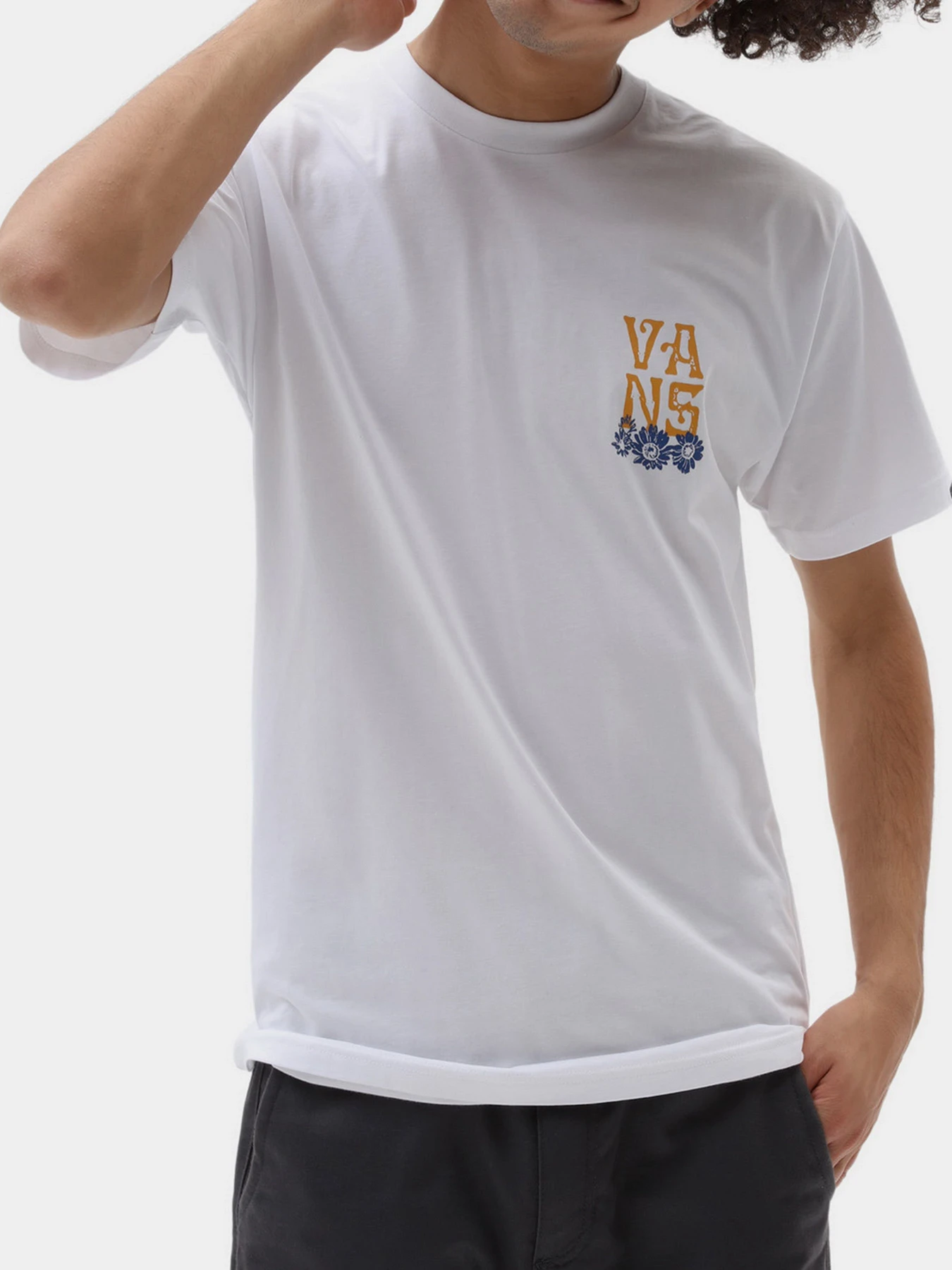 Футболки и поло Vans модель VN0A7S6HWHT1 Футболки и поло Vans модель VN0A7S6HWHT1 Фото