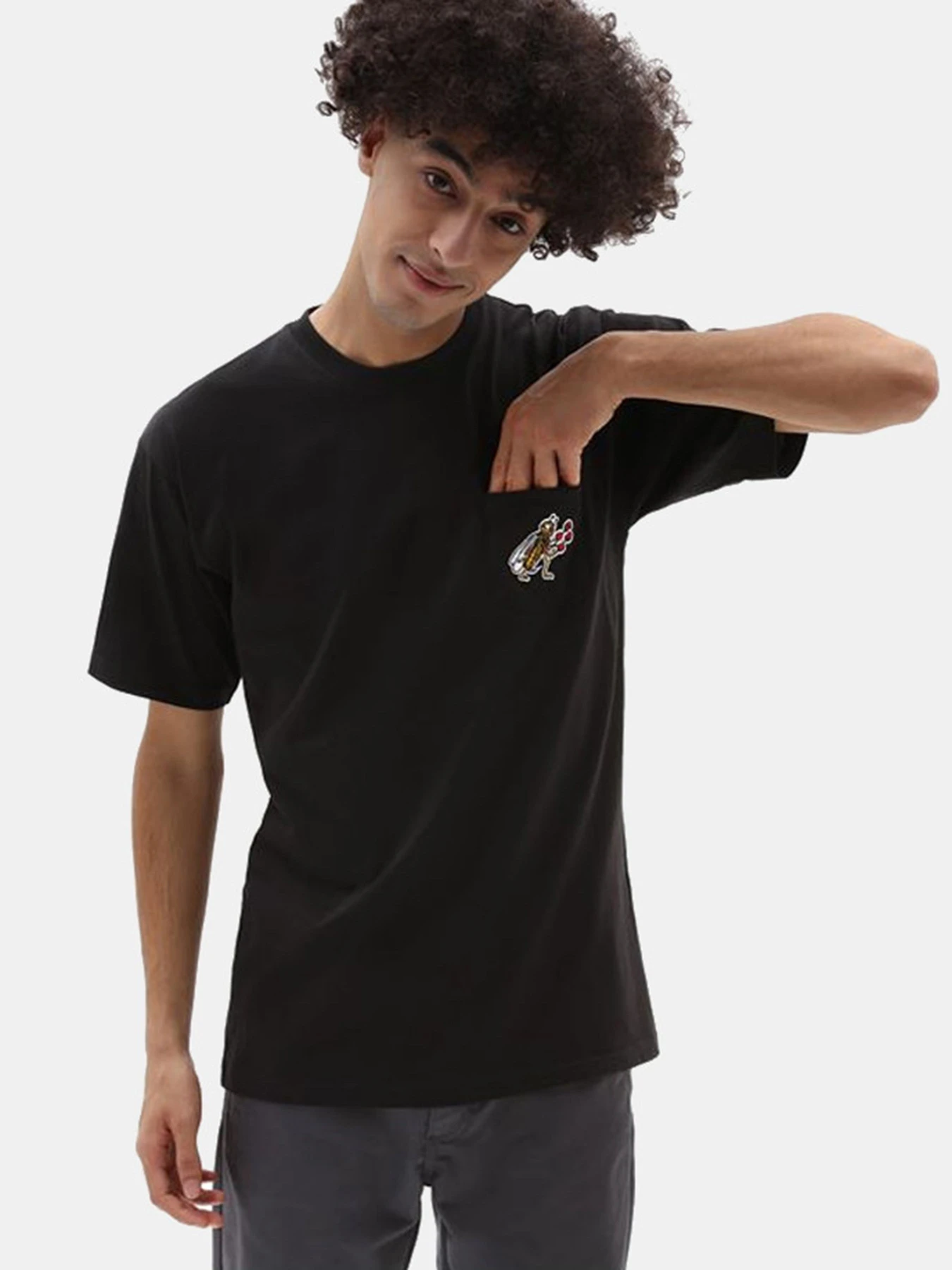 Футболки и поло Vans модель VN0A7S6PBLK1 Футболки и поло Vans модель VN0A7S6PBLK1 Фото