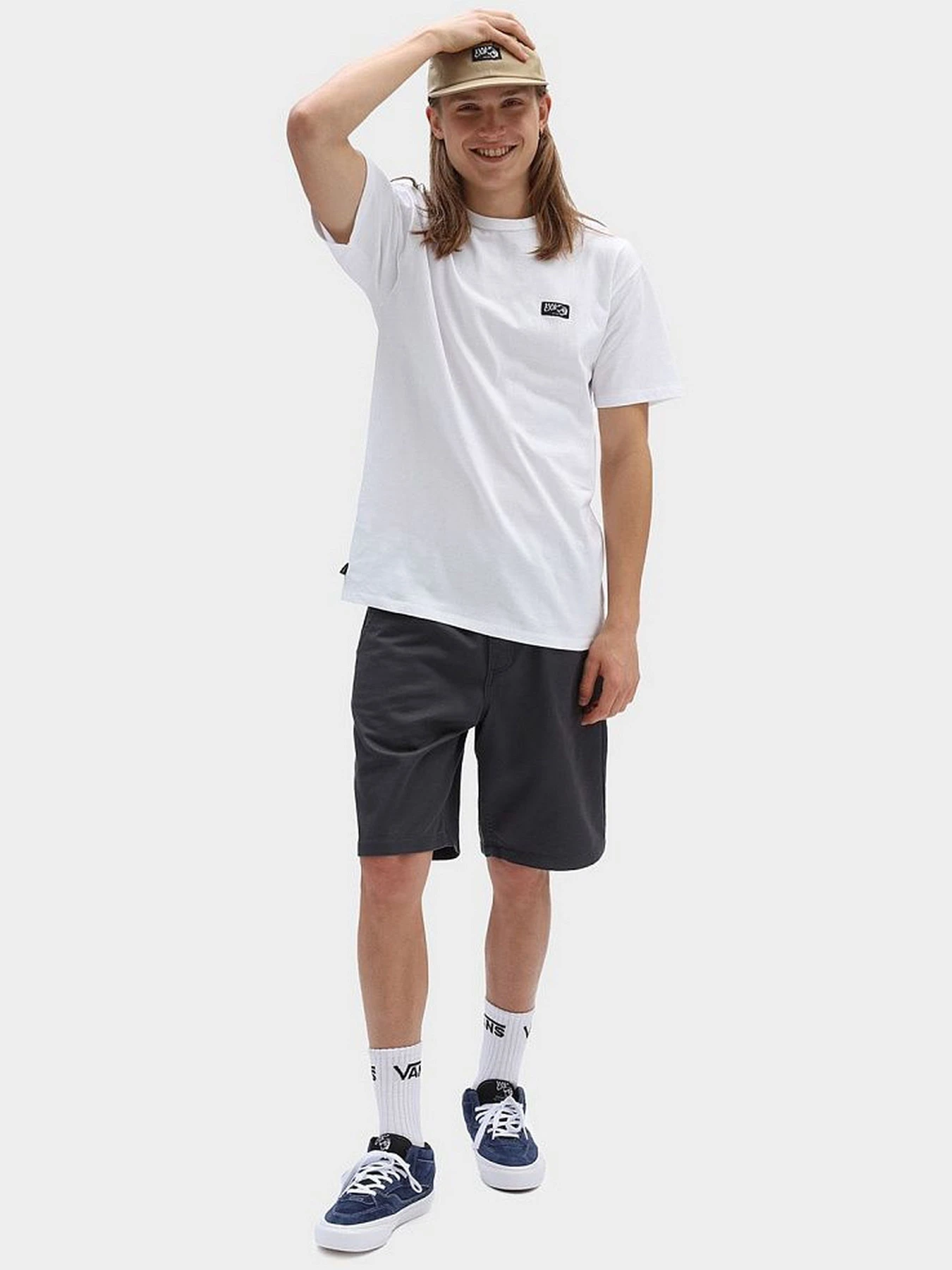 Футболки и поло Vans модель VN0A7S7QWHT1 Футболки и поло Vans модель VN0A7S7QWHT1 Фото