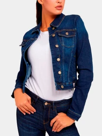 Куртки и дубленки GUESS модель W1YN0E-D4GV1-CRD1 Фото