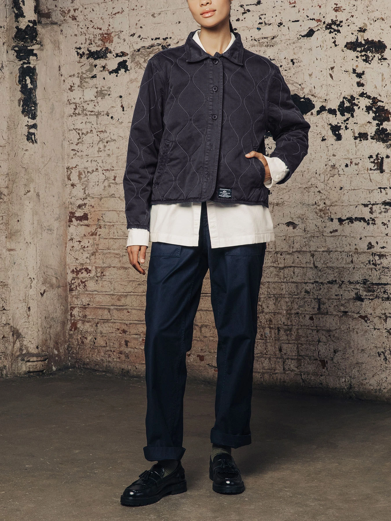 Куртки и дубленки Alpha Industries модель WJC52500C1_410 Куртки и дубленки Alpha Industries модель WJC52500C1_410 Фото