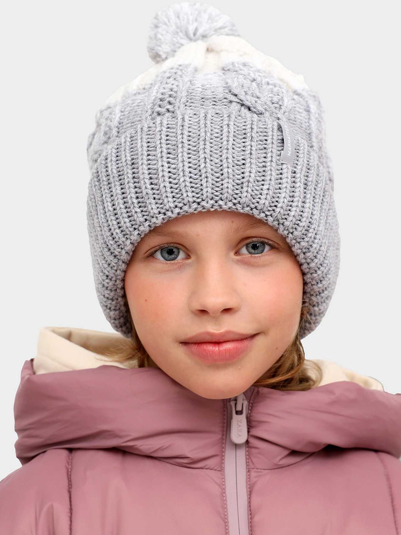 Шапки и кепки Marhatter модель MGH11517/2 серо-белый Шапки и кепки Marhatter модель MGH11517/2 серо-белый Фото