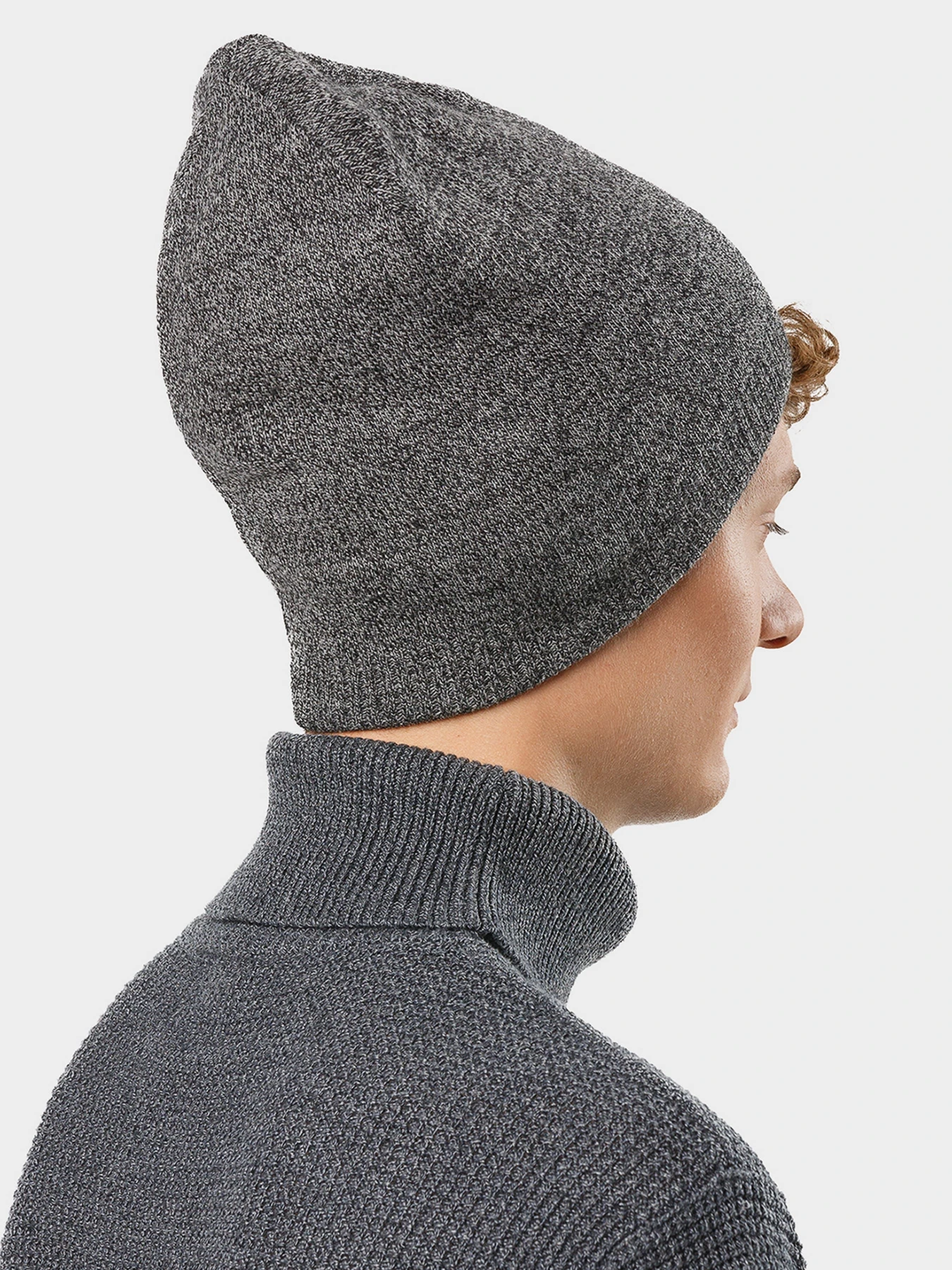 Шапки и кепки Marhatter модель MMH4836/3 чёрно-бел.мулине Фото