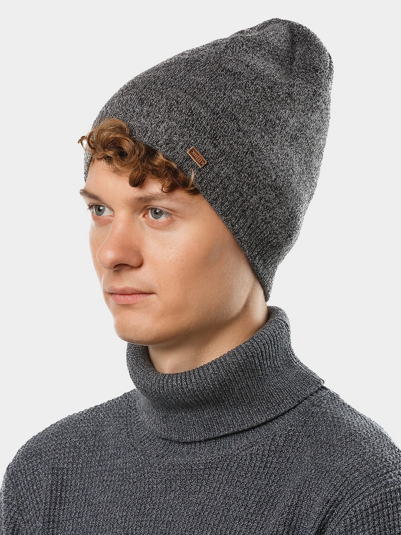 Шапки и кепки Marhatter модель MMH4836/3 чёрно-бел.мулине Фото