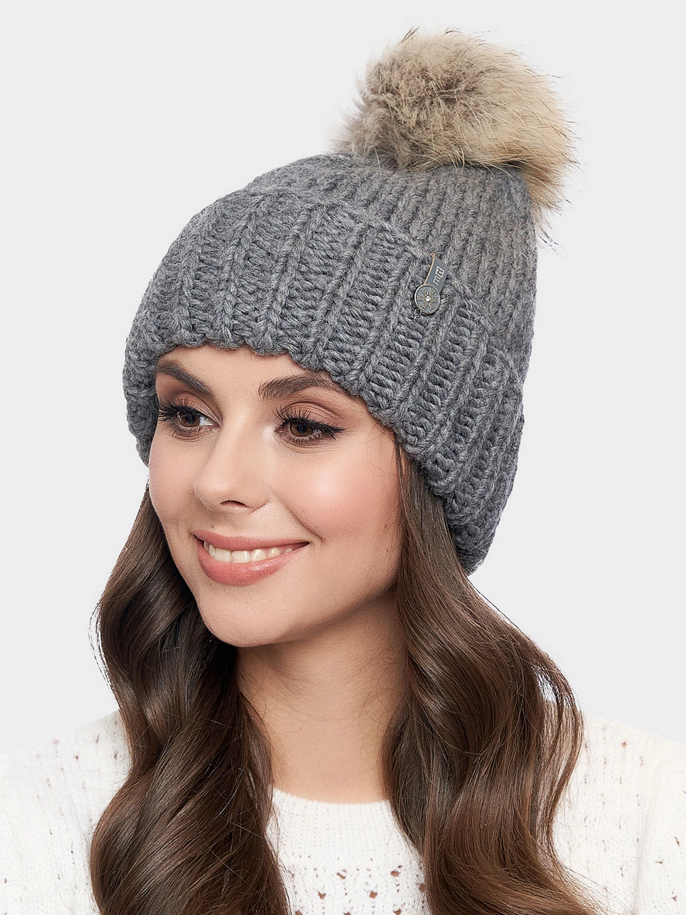 Шапки и кепки Marhatter модель MWH8601 серый меланж Фото