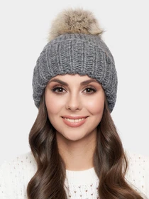 Шапки и кепки Marhatter модель MWH8601 серый меланж Фото