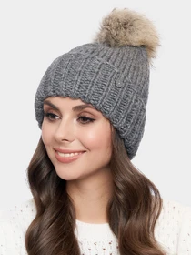Шапки и кепки Marhatter модель MWH8601 серый меланж Фото
