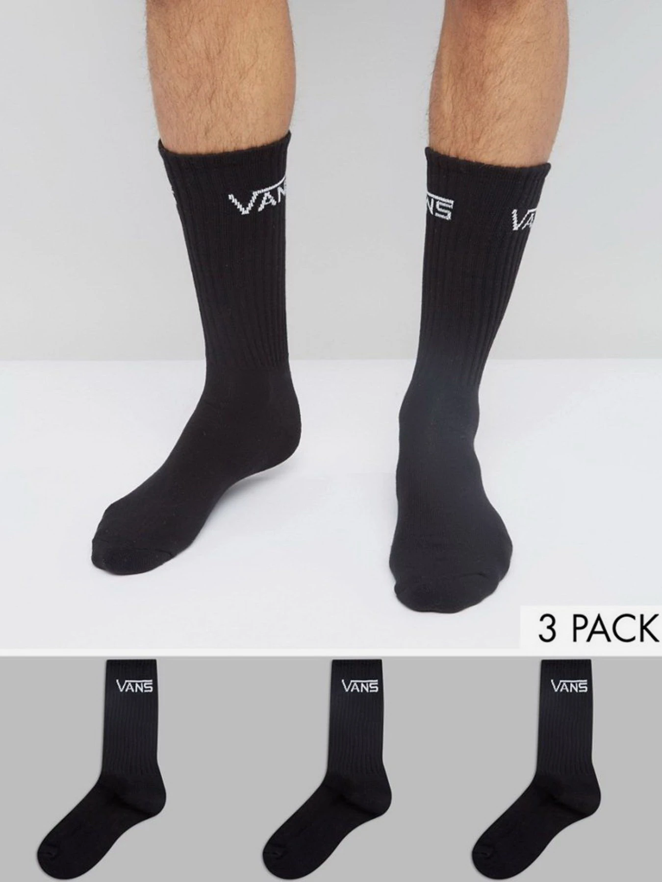 Носки и гольфы Vans модель VN000XSEBLK1 Фото