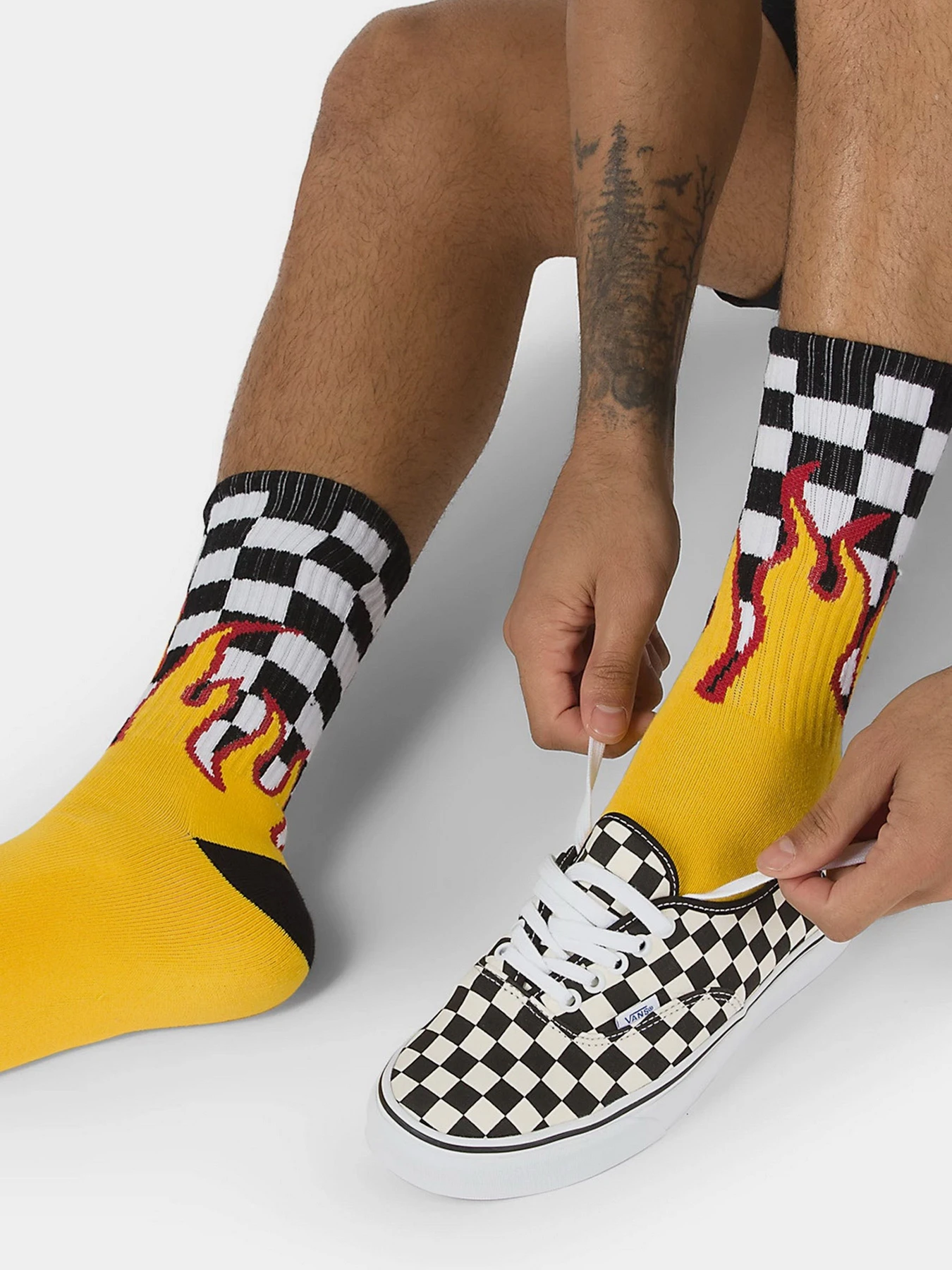 Носки и гольфы Vans модель VN0A4TQHZIA1 Носки и гольфы Vans модель VN0A4TQHZIA1 Фото
