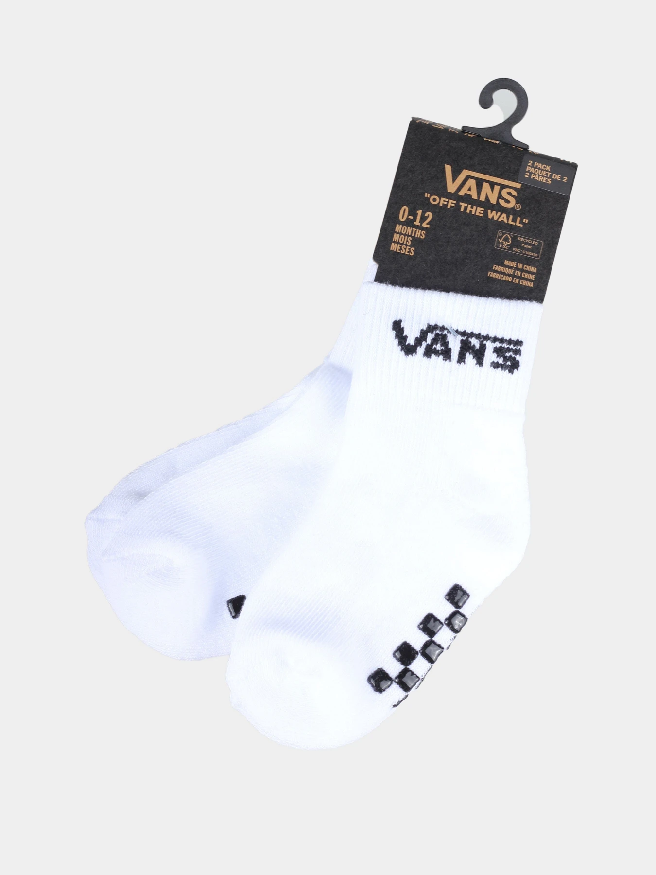 Носки и гольфы Vans модель VN0A7PTCWHT_K Фото