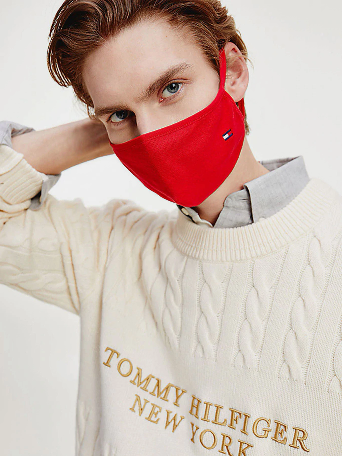 Маска защитная Tommy Hilfiger Tommy Hilfiger модель AM0AM07486-0GZ Маска защитная Tommy Hilfiger Tommy Hilfiger модель AM0AM07486-0GZ Фото