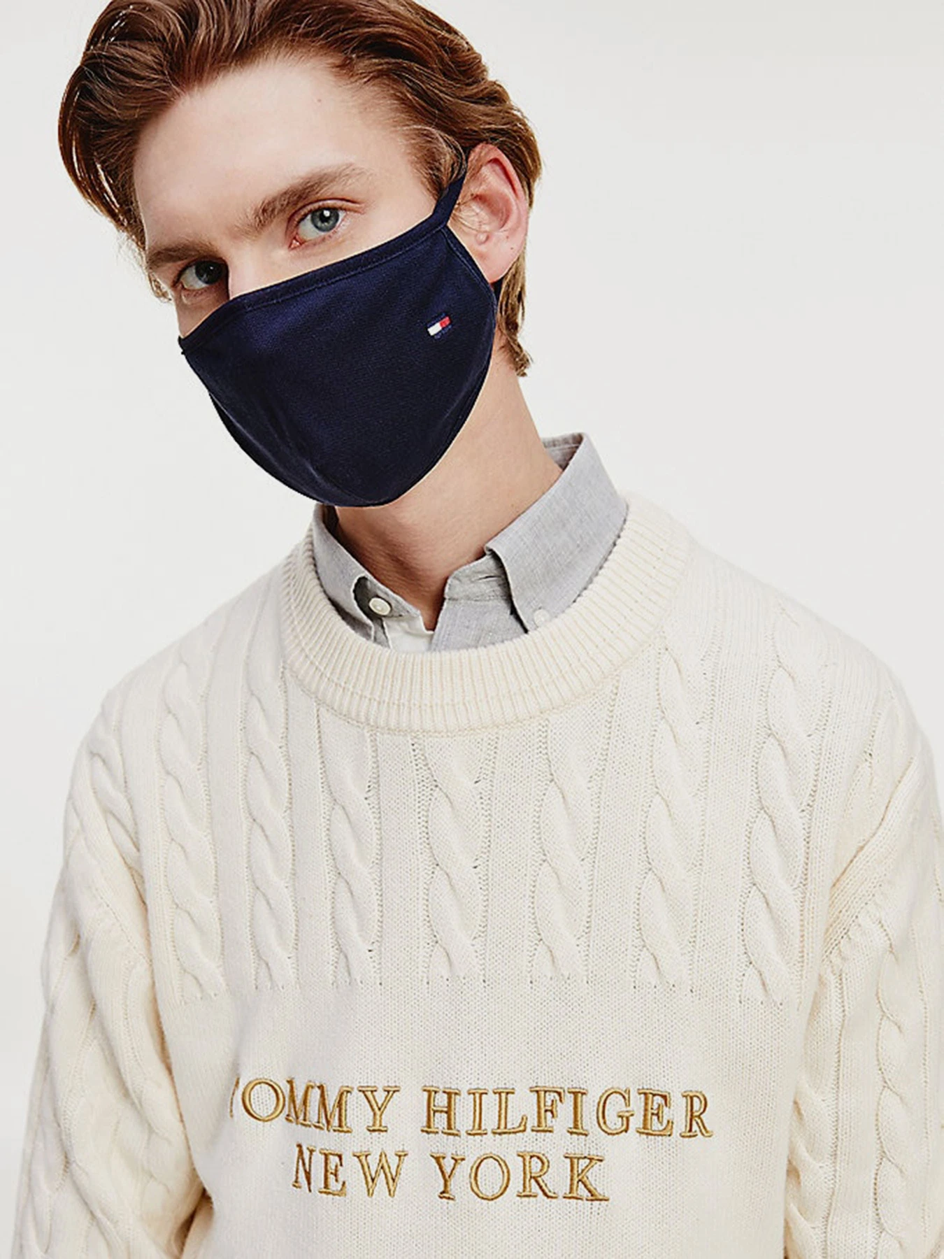 Маска защитная Tommy Hilfiger Tommy Hilfiger модель AM0AM07486-0GZ Маска защитная Tommy Hilfiger Tommy Hilfiger модель AM0AM07486-0GZ Фото