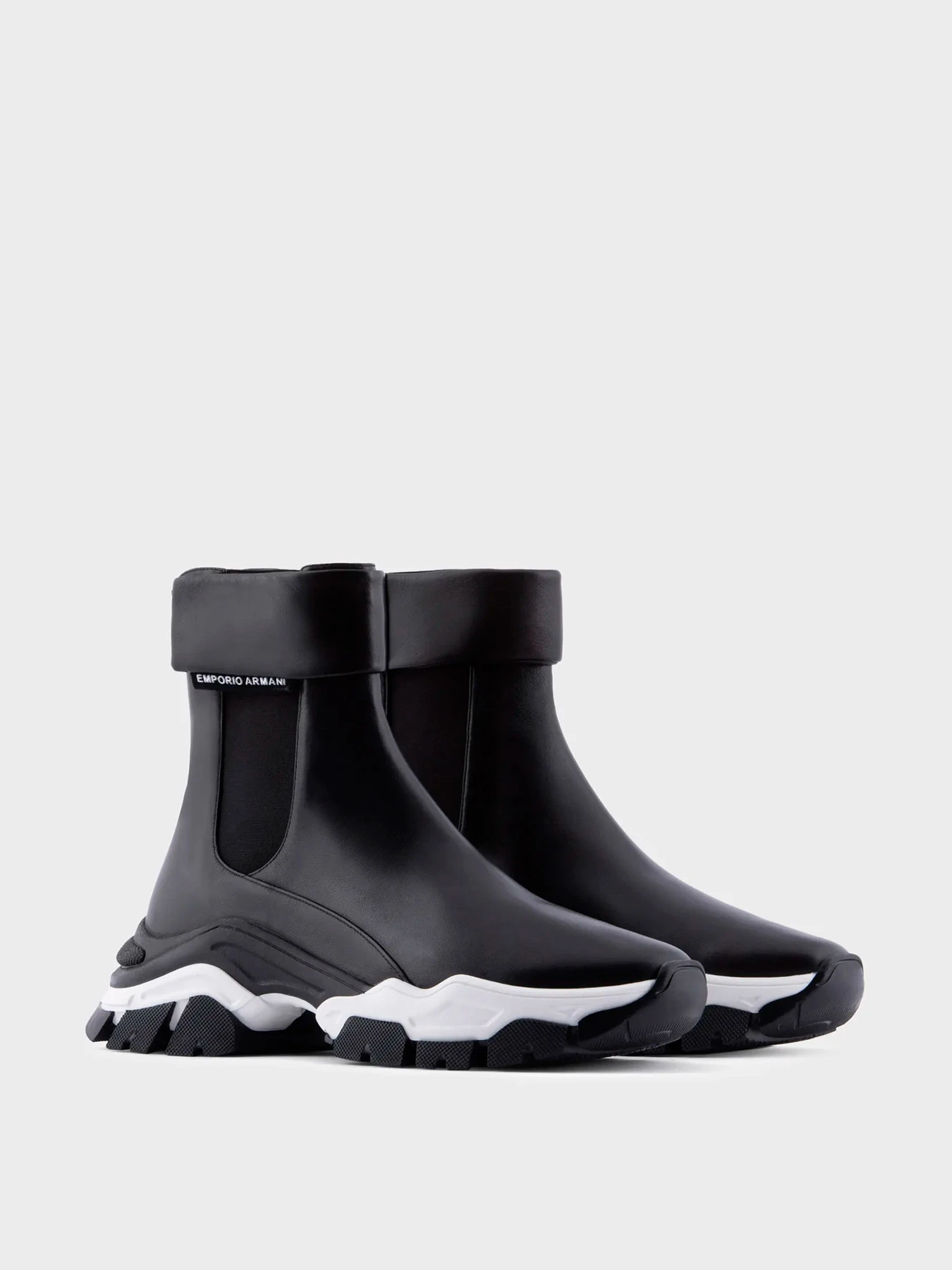 Ботинки и сапоги Emporio Armani модель X3M357-XF683-00002 Ботинки и сапоги Emporio Armani модель X3M357-XF683-00002 Фото