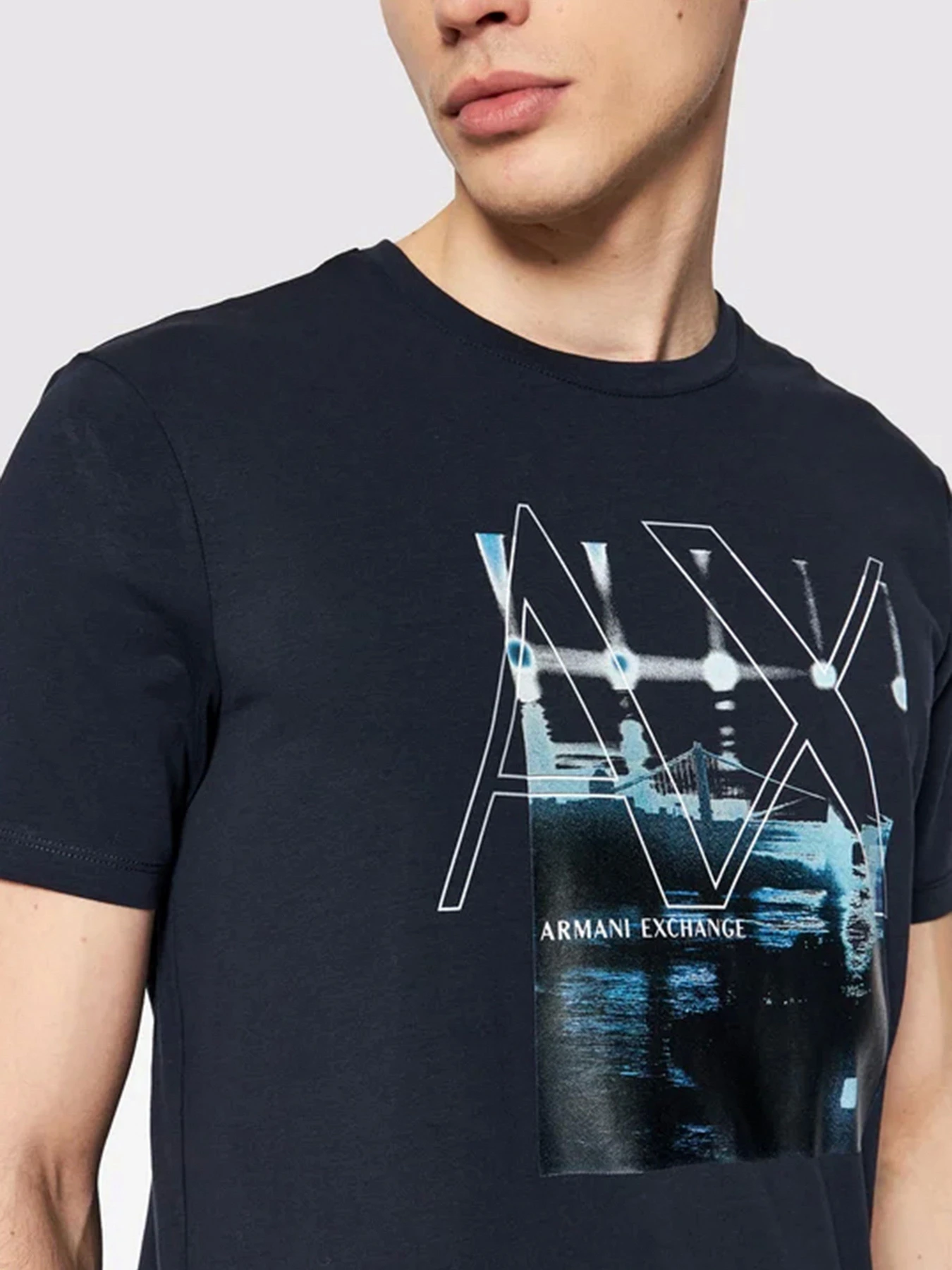 Футболки и поло Armani Exchange модель 3LZTAP-ZJE6Z-1510 Фото