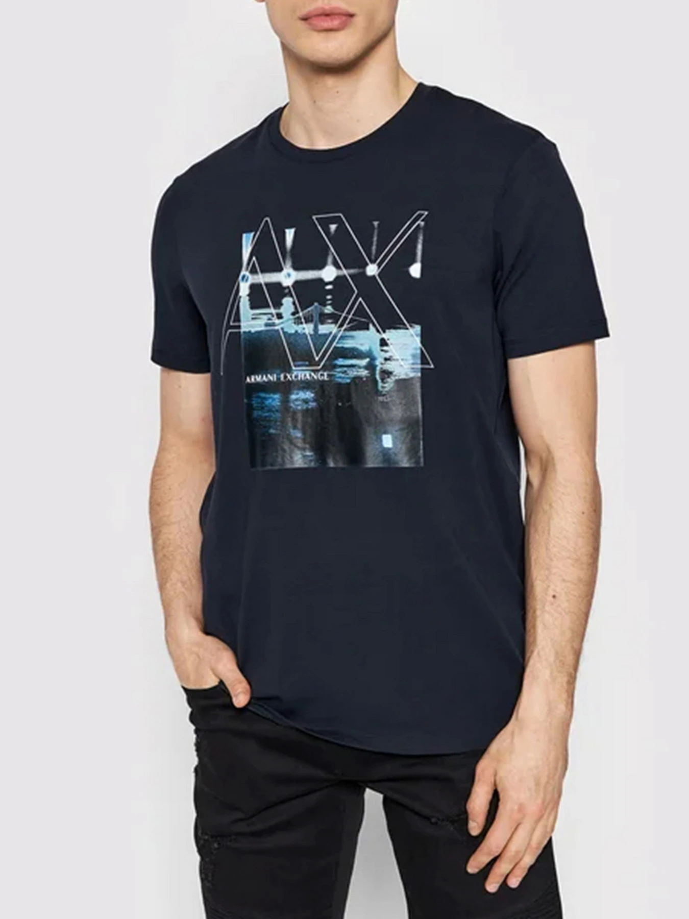 Футболки и поло Armani Exchange модель 3LZTAP-ZJE6Z-1510 Фото