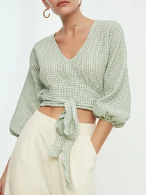 Рубашки Trendyol модель TWOSS22BZ0792/Mint Фото