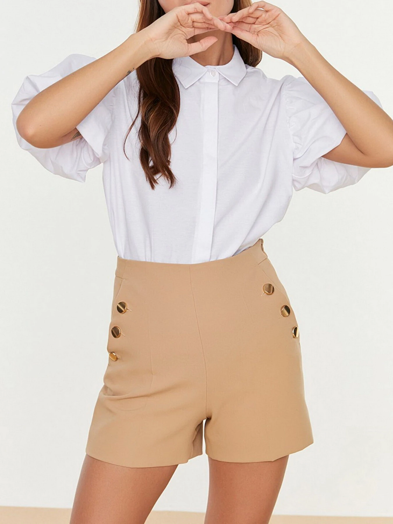 Trendyol модель TWOSS22GO0094/Ekru Фото