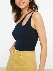 Топ Trendyol модель TWOSS21BZ0563/Lacivert Фото