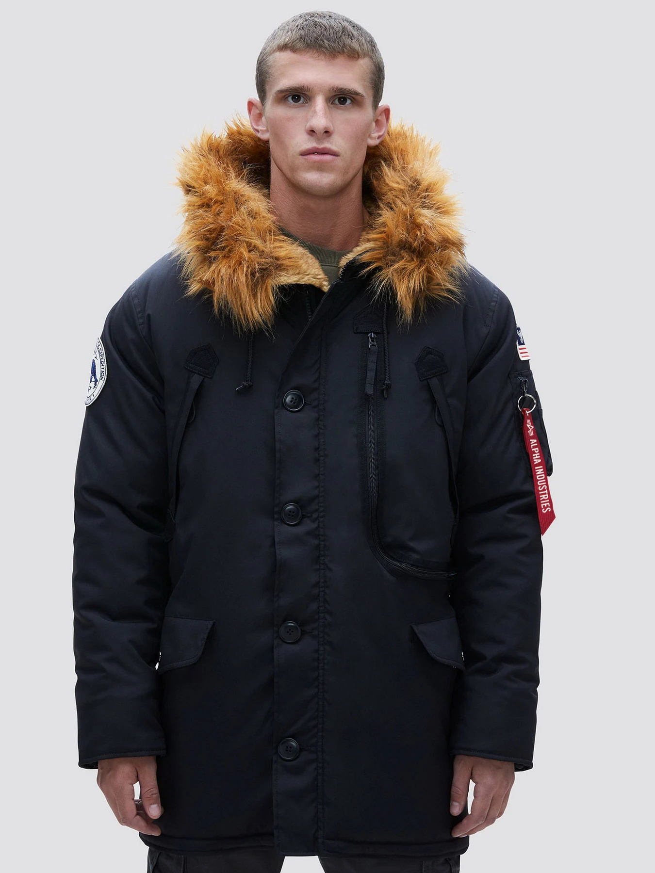 Куртки и дубленки Alpha Industries модель MJN49503C1_001 Фото
