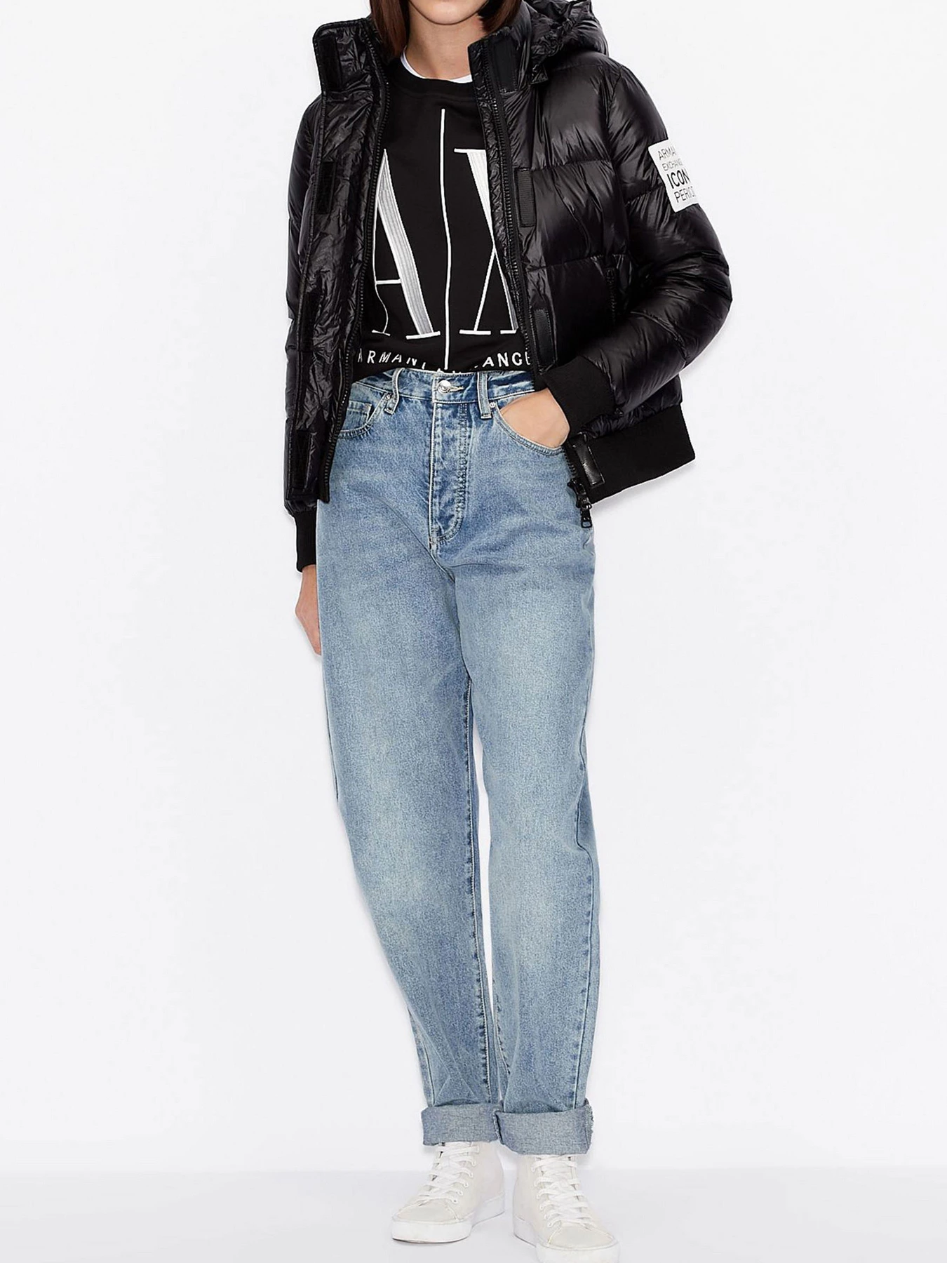 Куртки и дубленки Armani Exchange модель 8NYB40-YNYNZ-1210 Фото