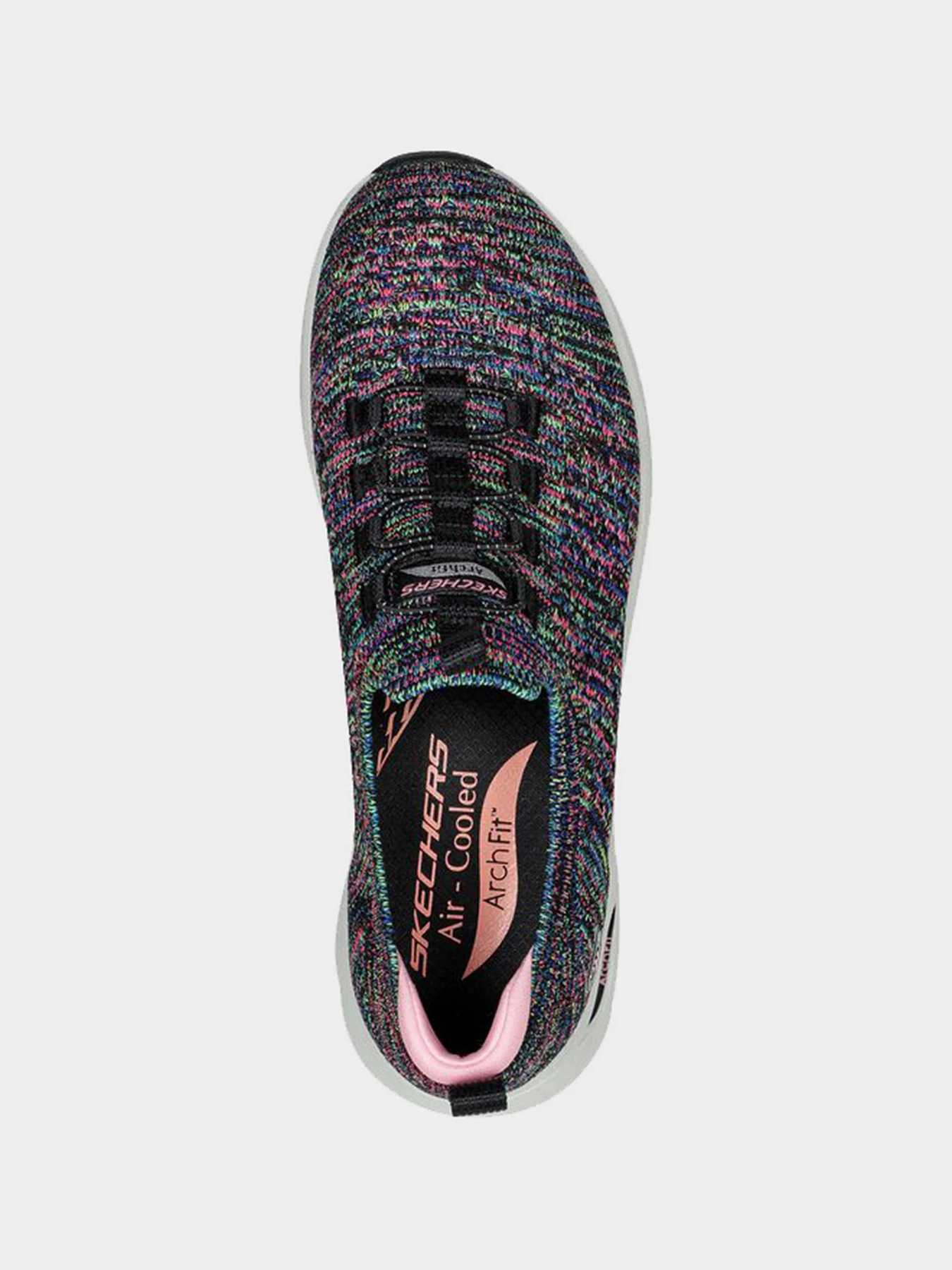 Слипоны и мокасины Skechers модель 104250 BKMT Слипоны и мокасины Skechers модель 104250 BKMT Фото