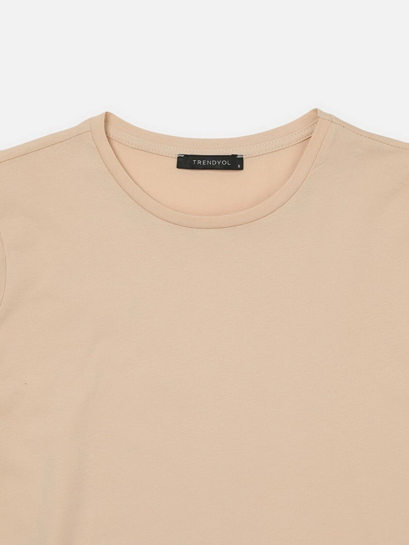 Футболки и поло Trendyol модель TWOSS20TS0141/Lacivert-Bej Футболки и поло Trendyol модель TWOSS20TS0141/Lacivert-Bej Фото