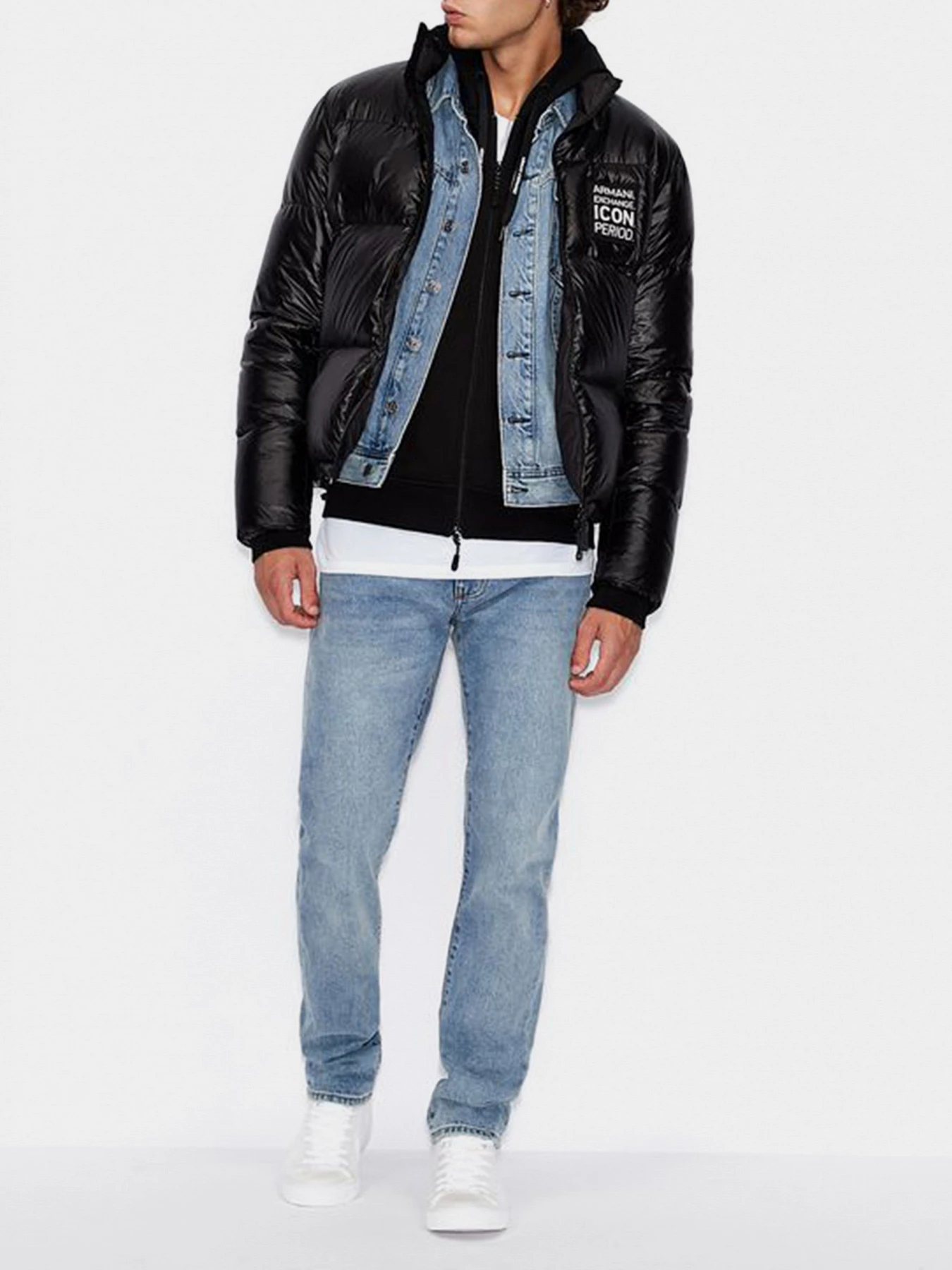 Куртки и дубленки Armani Exchange модель 8NZBP2-ZNYNZ-1200 Фото