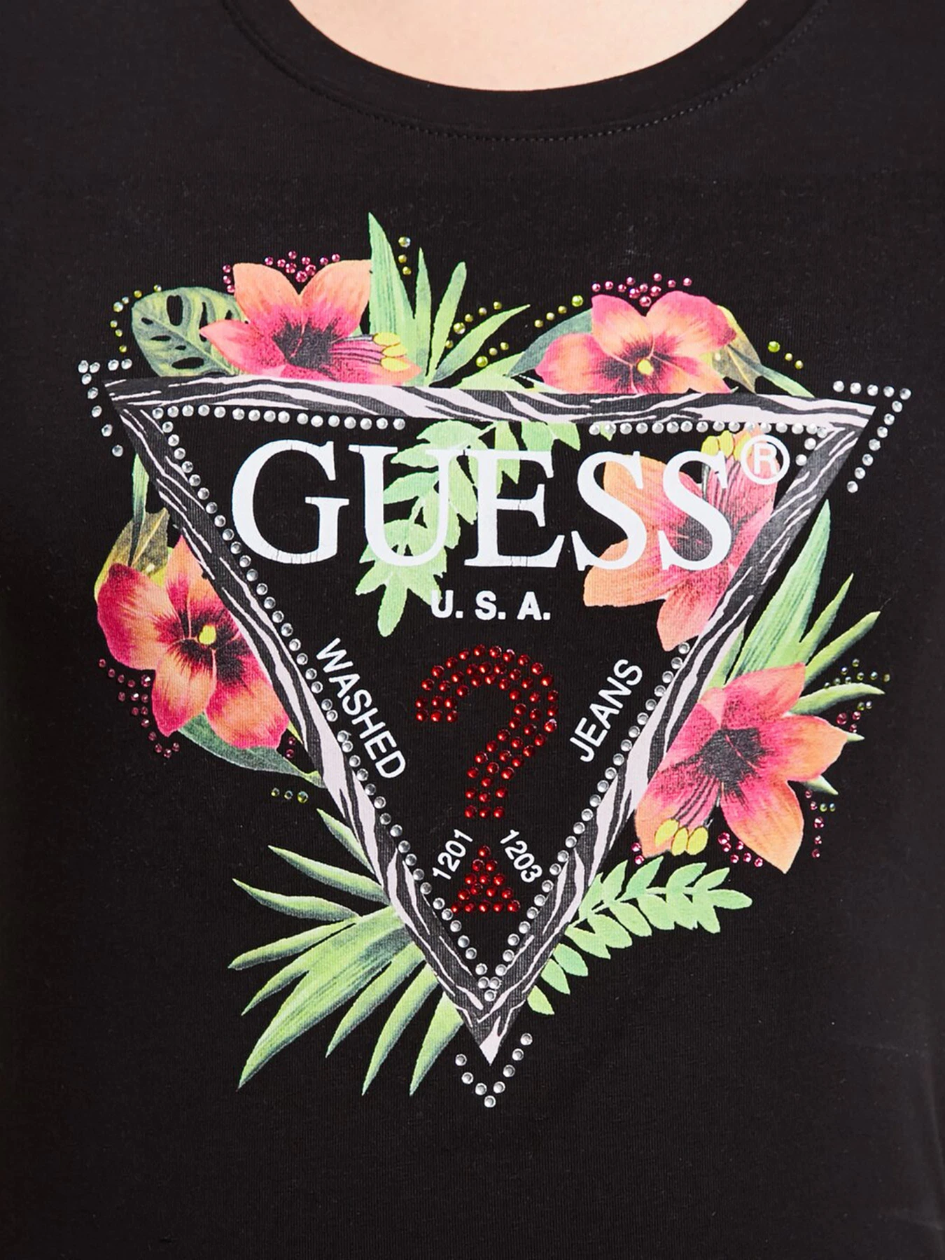 Футболки и поло GUESS модель W1GI0N-J1311-JBLK Фото