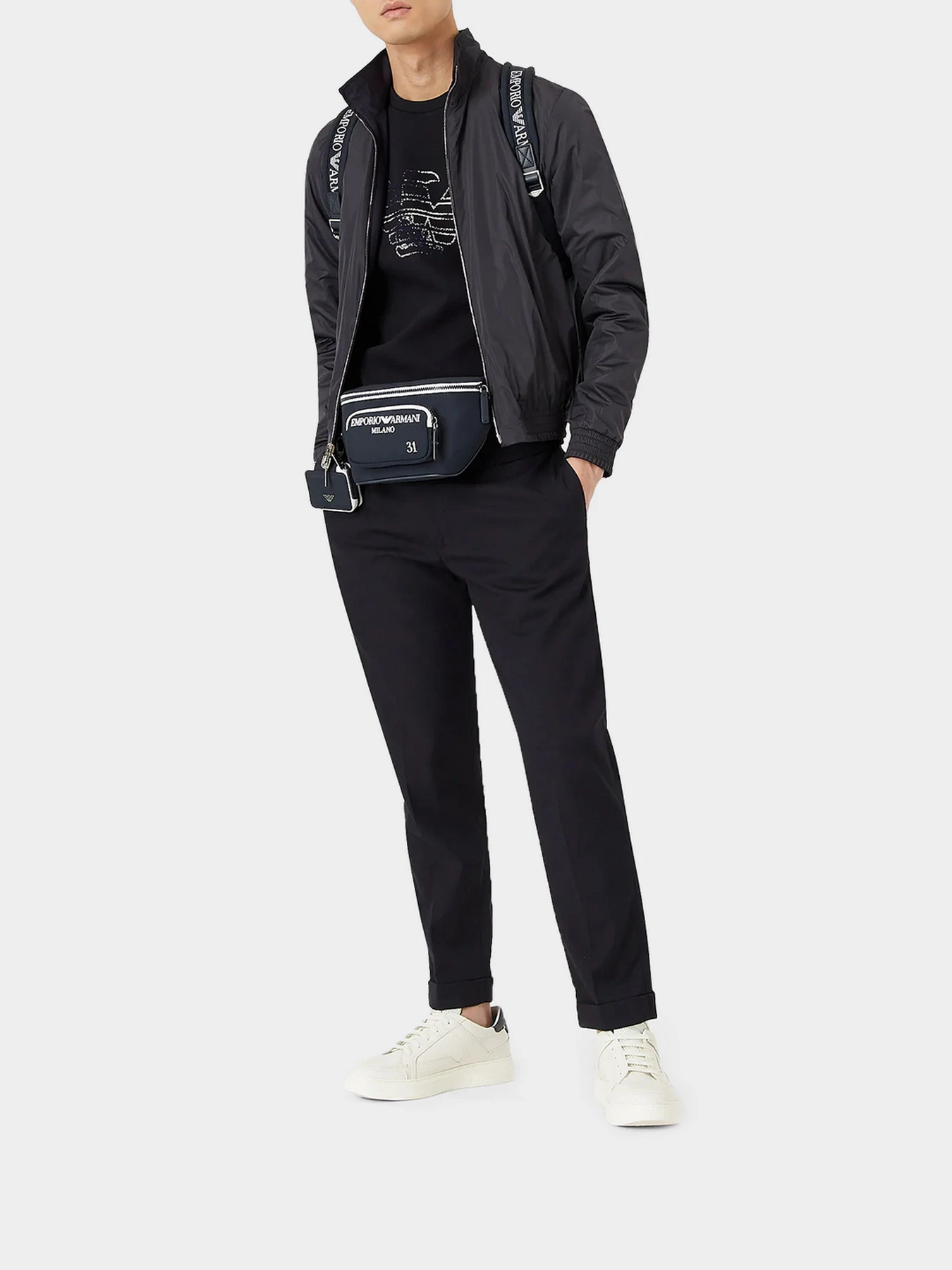 Худи и свитшоты Emporio Armani модель 3L1MFG-1JHSZ-09E7 Фото