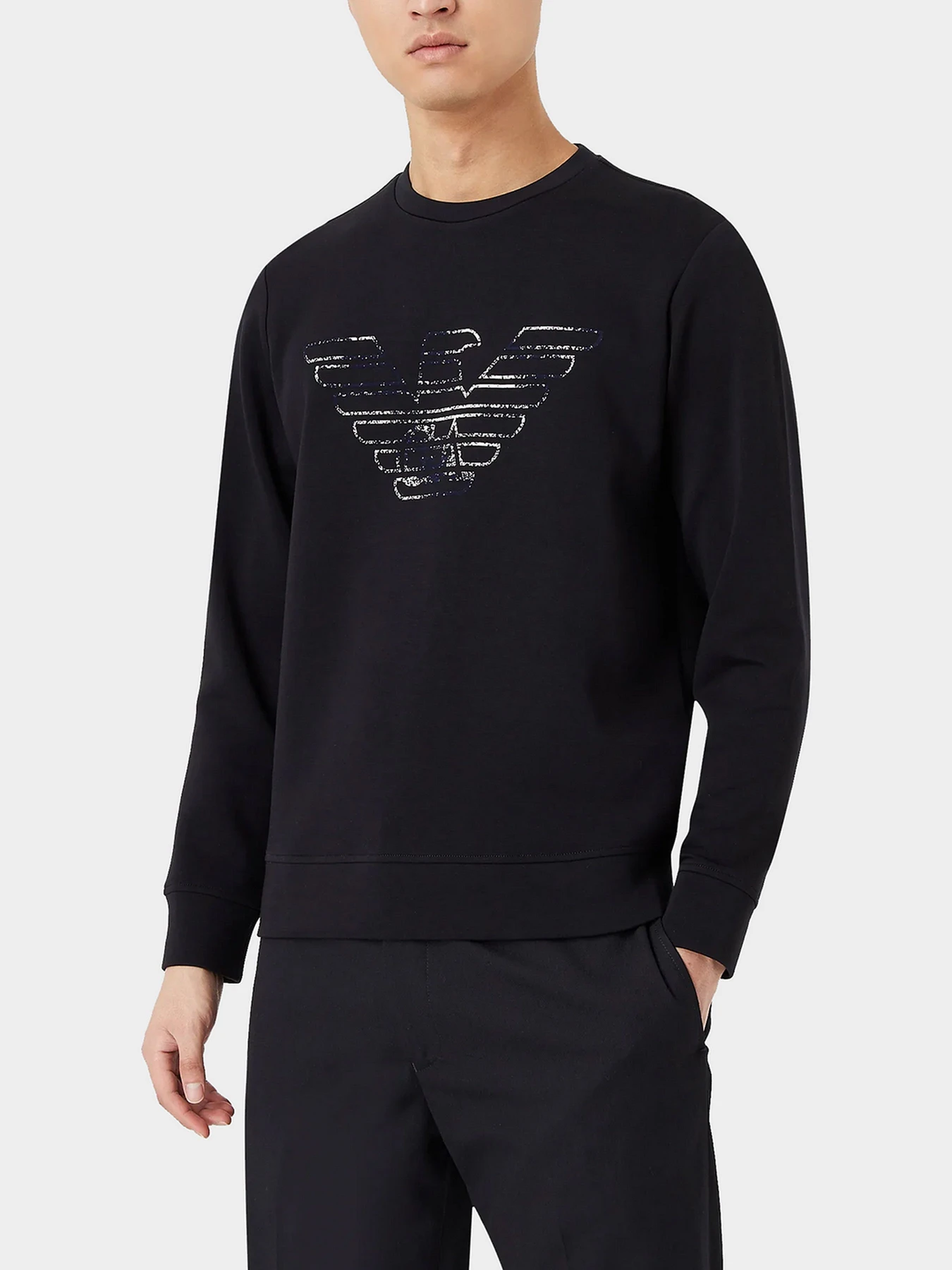 Худи и свитшоты Emporio Armani модель 3L1MFG-1JHSZ-09E7 Фото