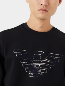 Худи и свитшоты Emporio Armani модель 3L1MFG-1JHSZ-09E7 Фото