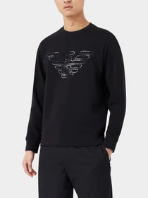 Худи и свитшоты Emporio Armani модель 3L1MFG-1JHSZ-09E7 Фото