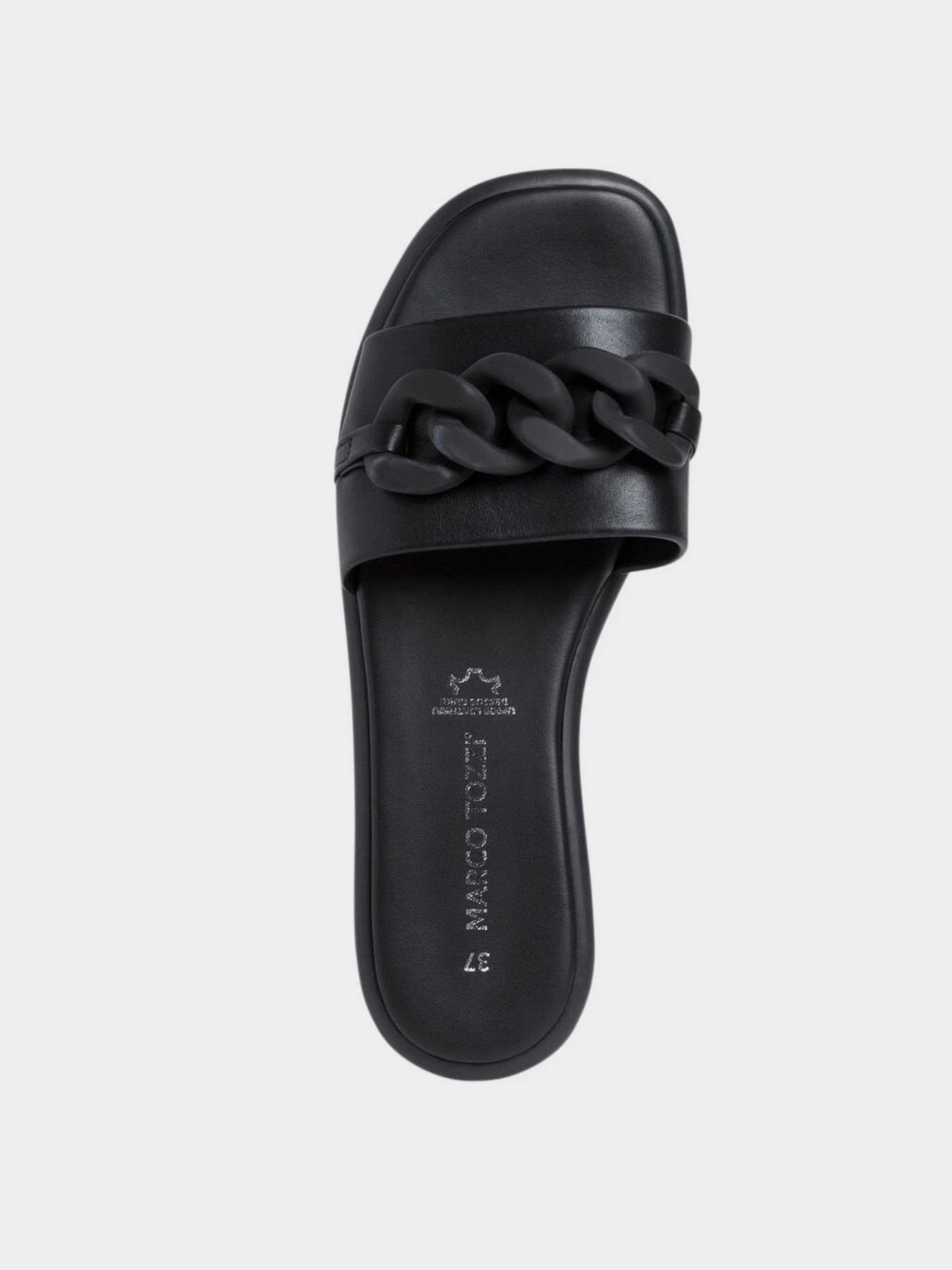 Шлёпанцы Marco Tozzi модель 27120-28-001 BLACK Шлёпанцы Marco Tozzi модель 27120-28-001 BLACK Фото