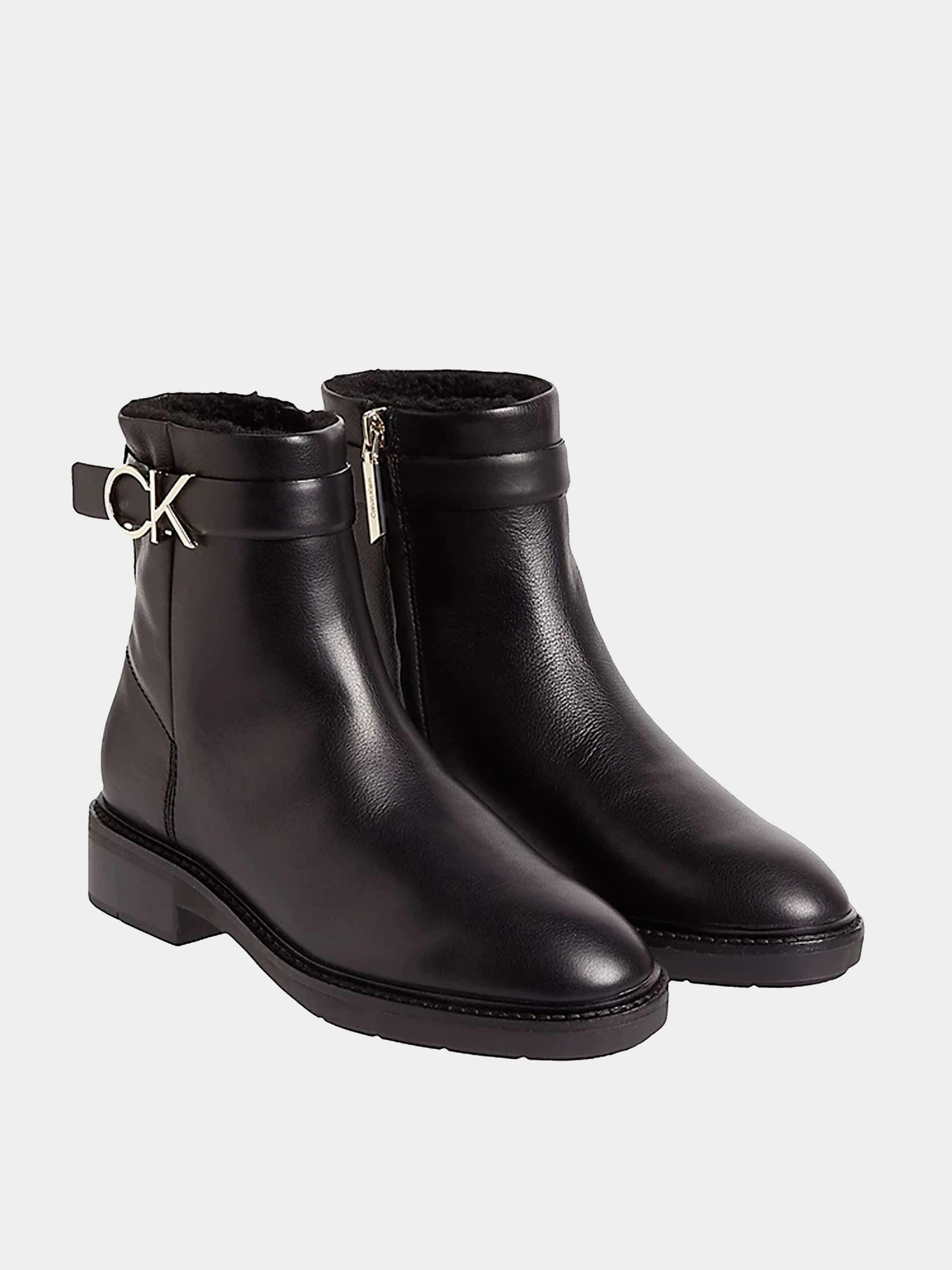 Ботинки и сапоги Calvin Klein модель HW0HW01257-BAX Ботинки и сапоги Calvin Klein модель HW0HW01257-BAX Фото