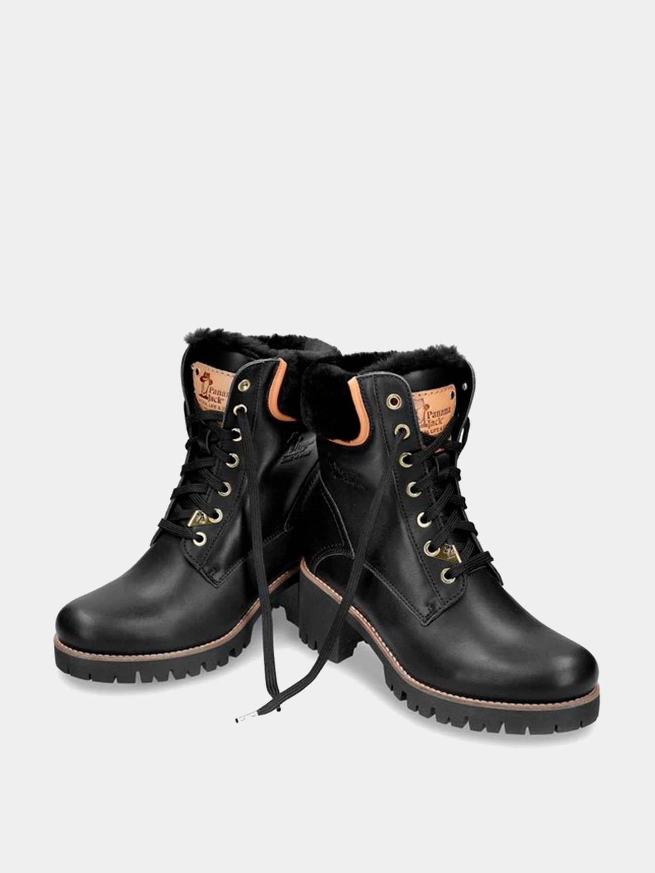 Ботинки и сапоги Panama Jack модель Phoebe Igloo Trav B1 Napa Negro / Black Фото