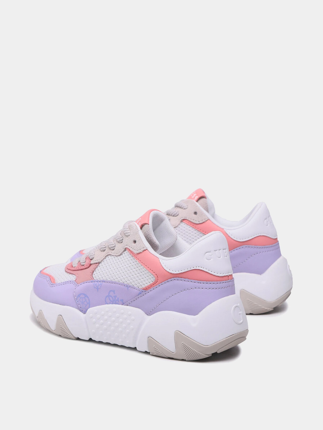 Кроссовки GUESS модель FL5GLD-PEL12-LILAC Кроссовки GUESS модель FL5GLD-PEL12-LILAC Фото