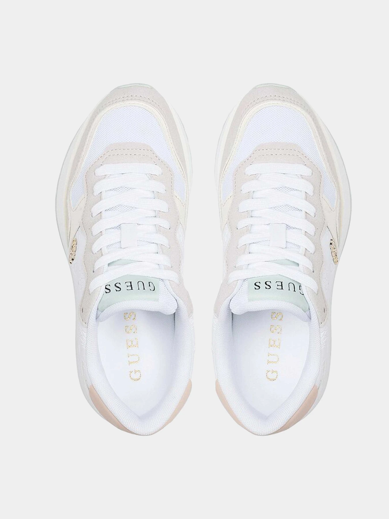 Кроссовки GUESS модель FL5VNN-SMA12-WHPLA Фото