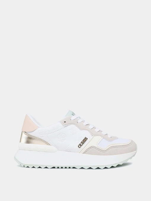 Кроссовки GUESS модель FL5VNN-SMA12-WHPLA Фото