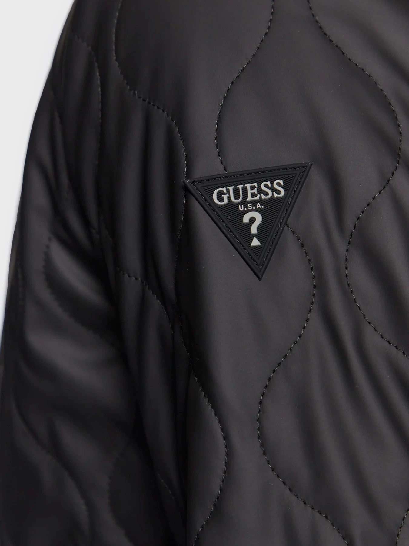 Куртки и дубленки GUESS модель M3RL08-WBS80-JBLK Фото