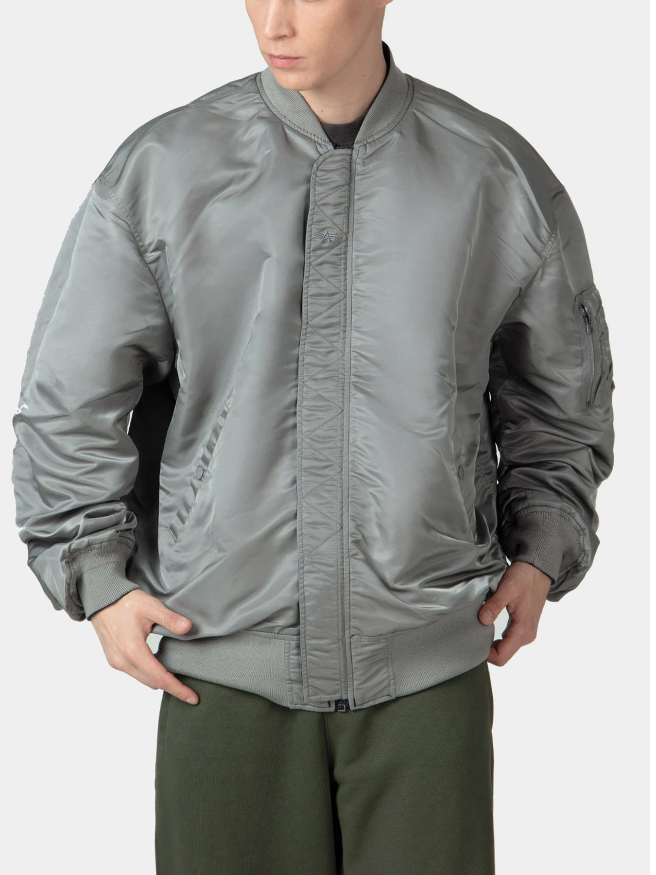 Куртки и дубленки Alpha Industries модель MJL53001C1_410 Куртки и дубленки Alpha Industries модель MJL53001C1_410 Фото