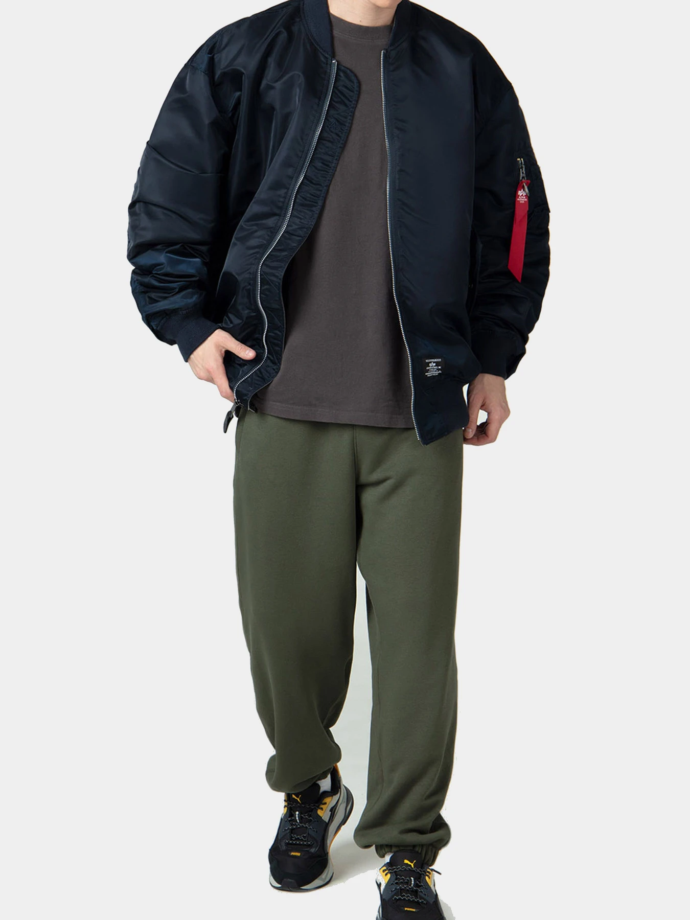 Куртки и дубленки Alpha Industries модель MJL53001C1_410 Куртки и дубленки Alpha Industries модель MJL53001C1_410 Фото