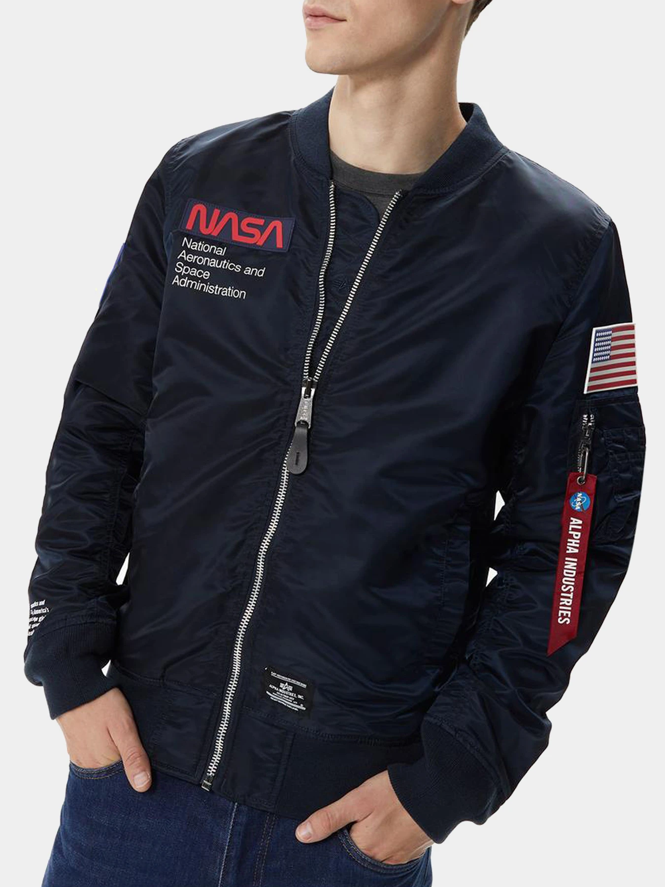 Куртки и дубленки Alpha Industries модель MJL53002C1_410 Куртки и дубленки Alpha Industries модель MJL53002C1_410 Фото