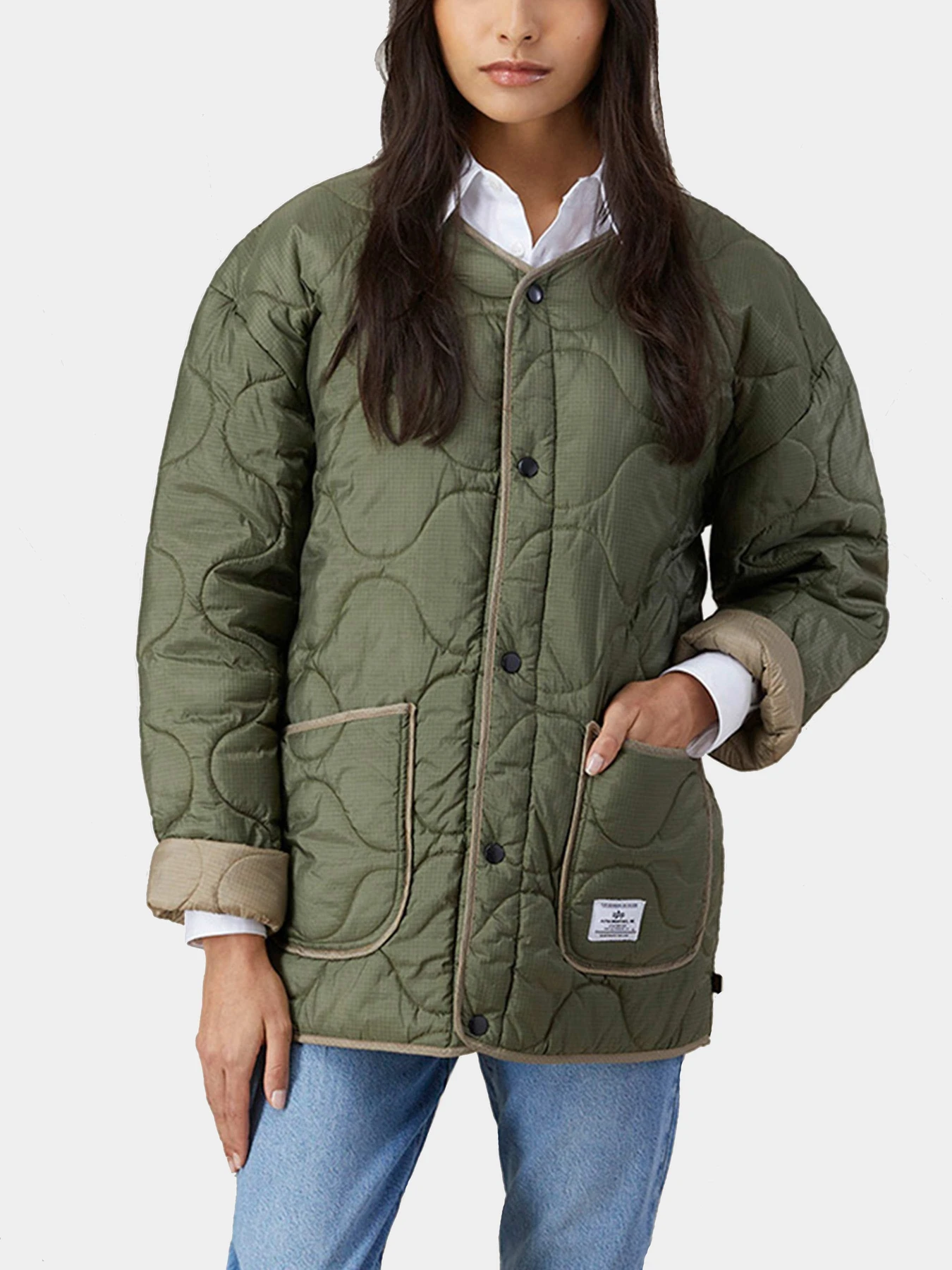 Куртки и дубленки Alpha Industries модель WJC53001C1_359 Куртки и дубленки Alpha Industries модель WJC53001C1_359 Фото