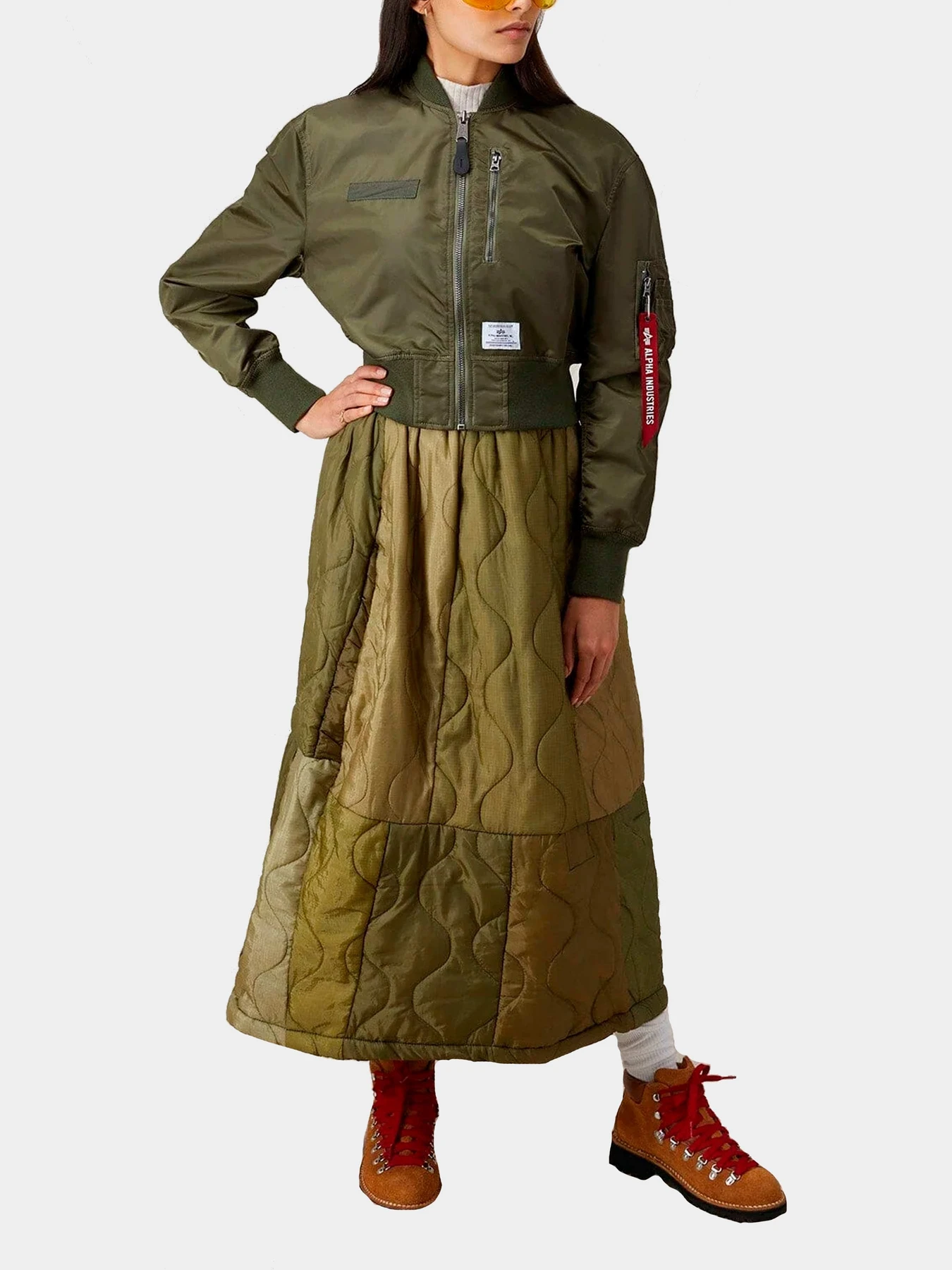 Куртки и дубленки Alpha Industries модель WJL53000C1_359 Куртки и дубленки Alpha Industries модель WJL53000C1_359 Фото