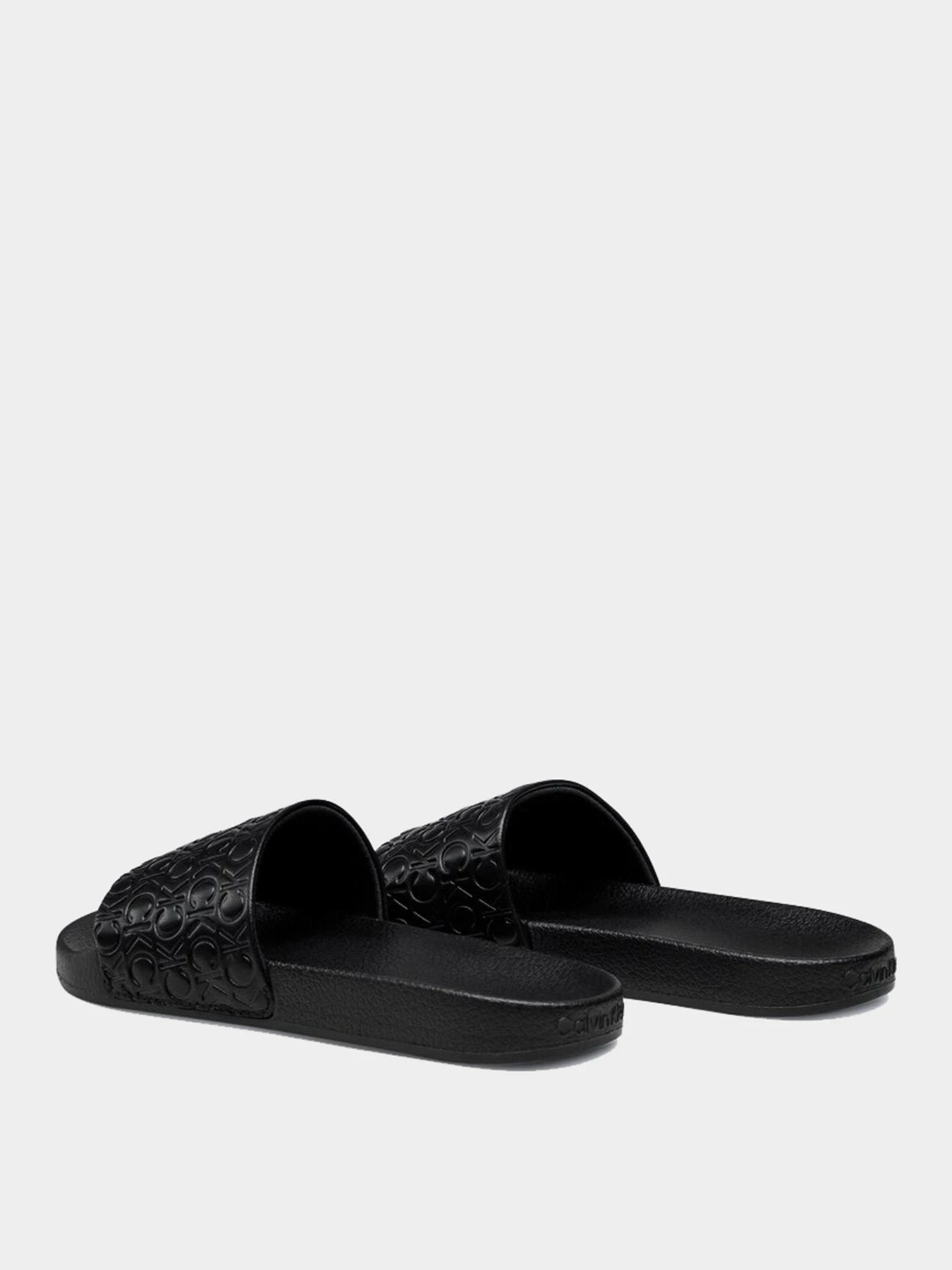Шлёпанцы Calvin Klein модель HW0HW01524-0GK Шлёпанцы Calvin Klein модель HW0HW01524-0GK Фото