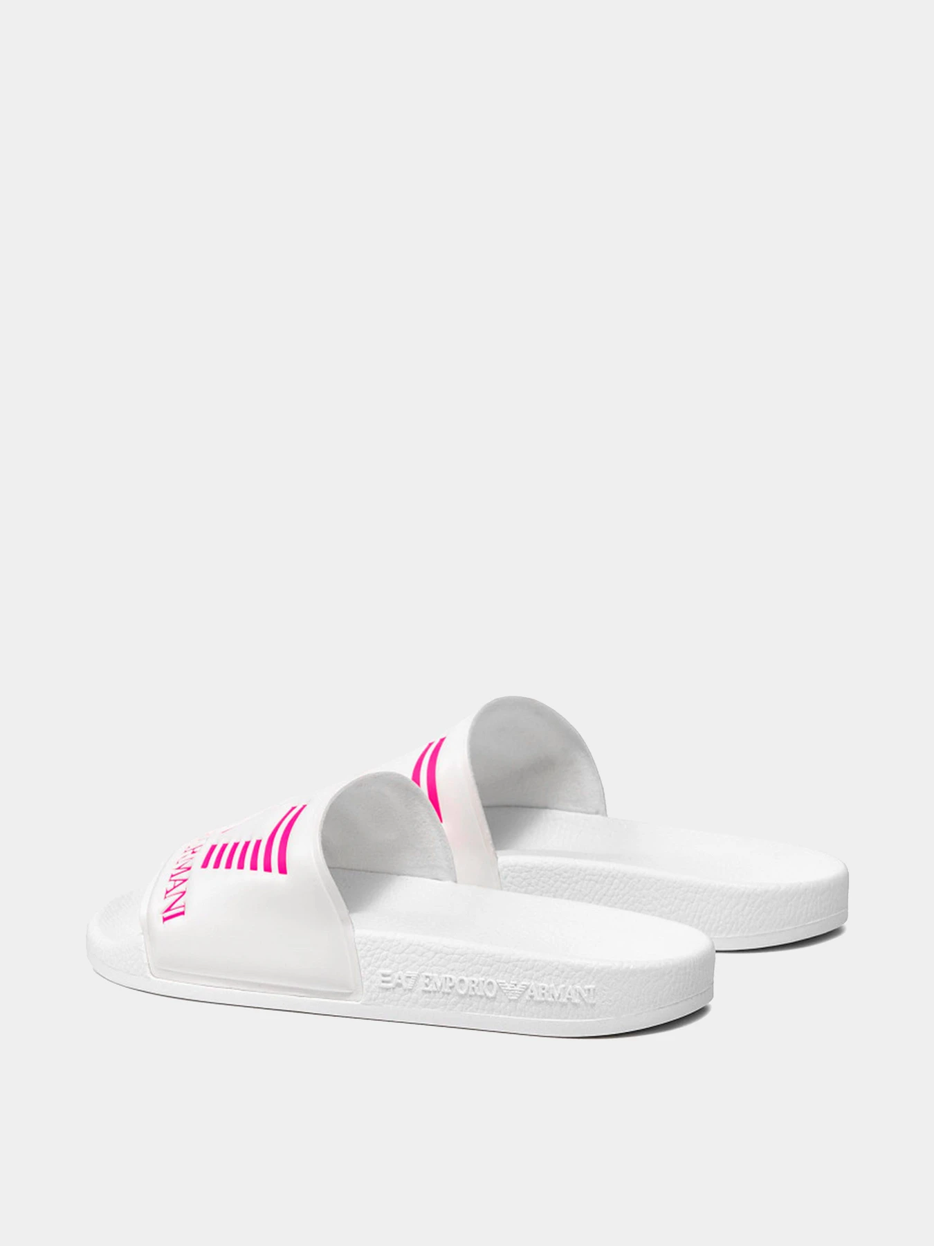 Шлёпанцы EA7 модель XCP001-XCC22-M499 Фото