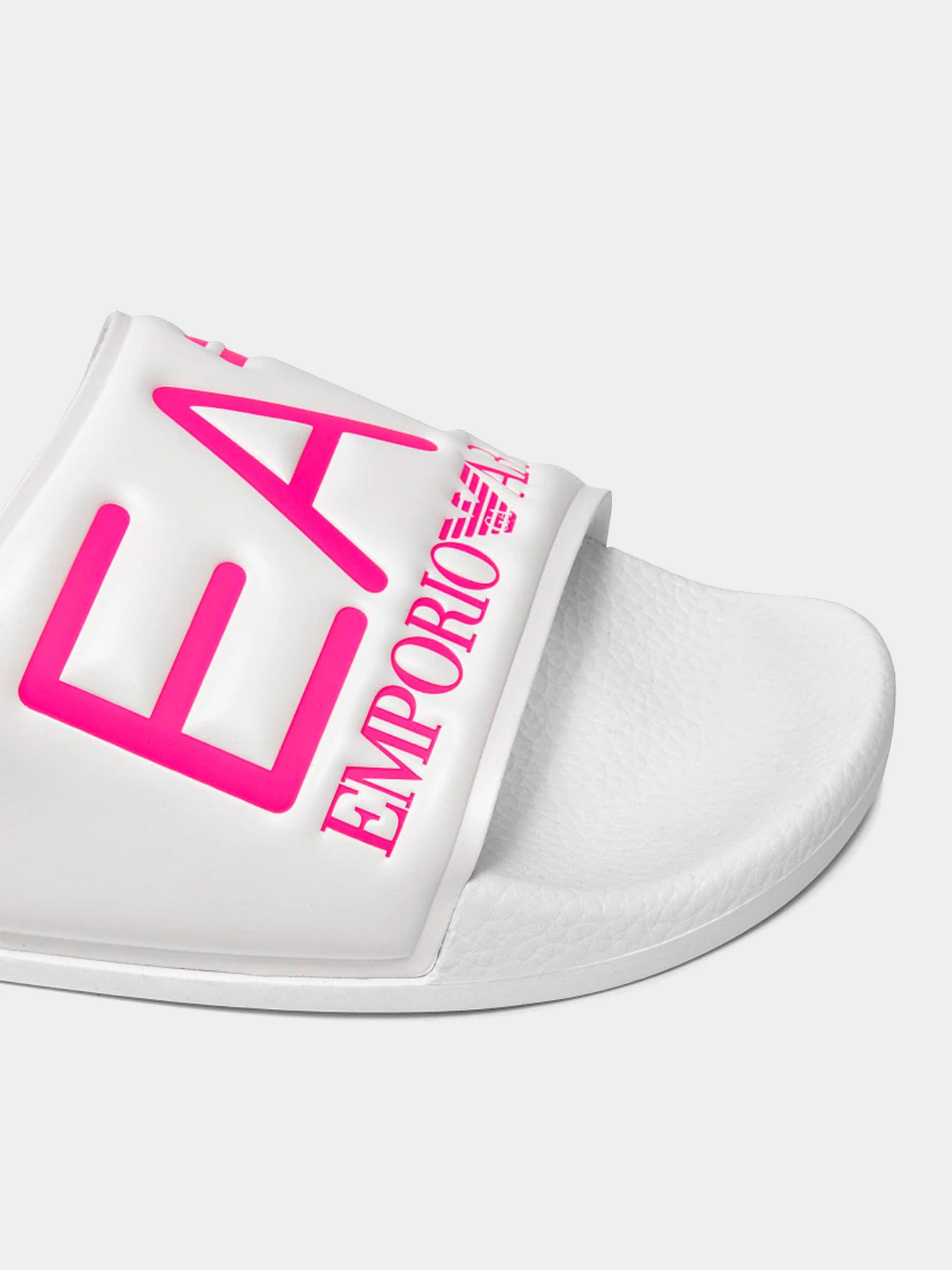 Шлёпанцы EA7 модель XCP001-XCC22-M499 Фото
